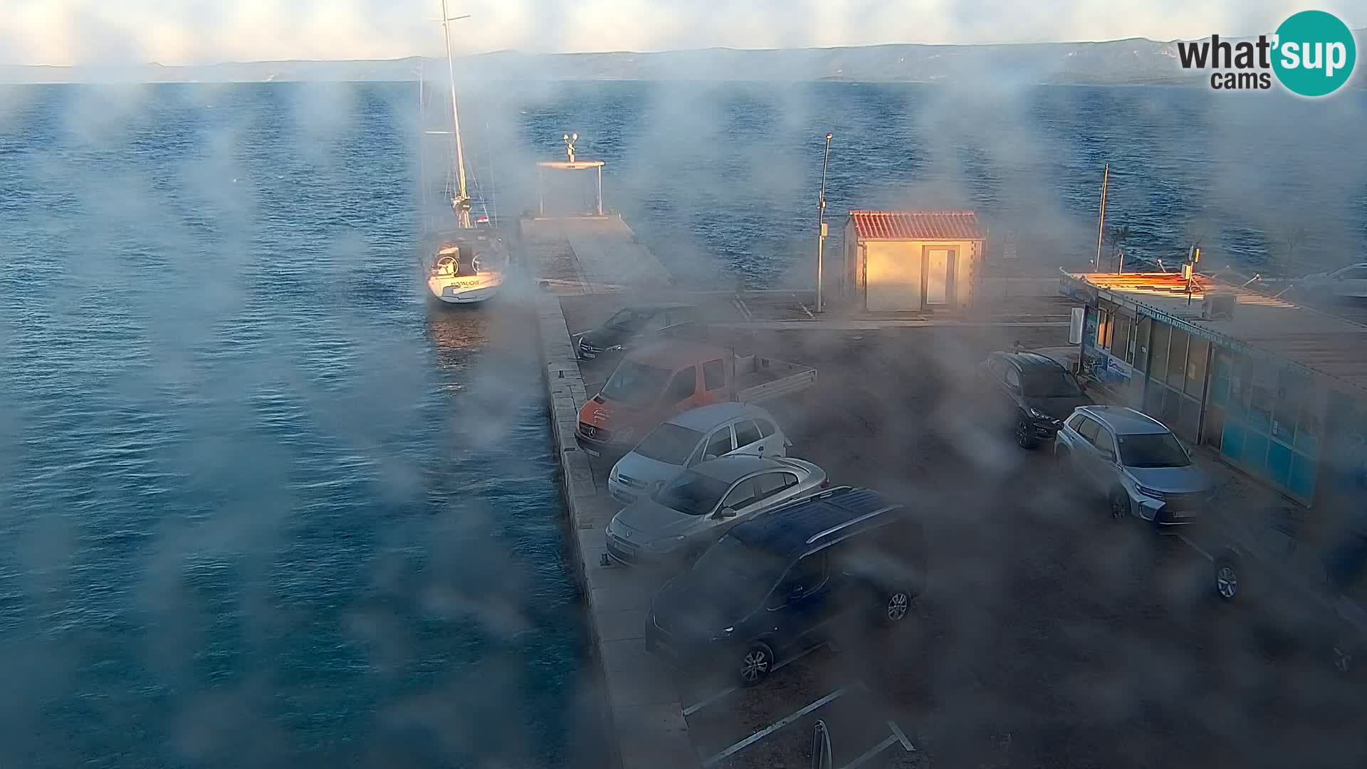 Webcam Bol Centre-Ville & Marina – Vue en direct depuis Bol, île de Brač