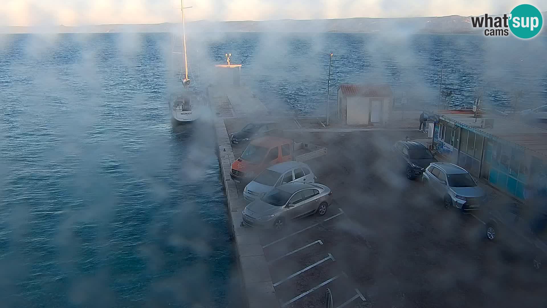 Webcam Bol centre-ville & marina – Vue en direct depuis Bol, île de Brač