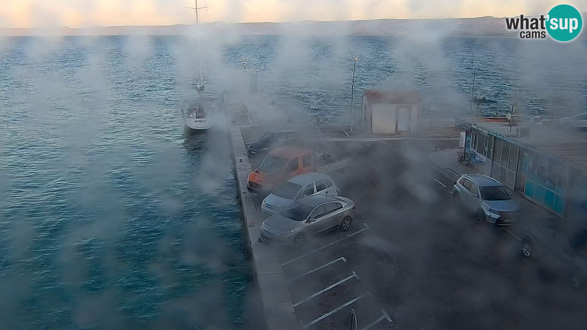 Webcam Bol centre-ville & marina – Vue en direct depuis Bol, île de Brač