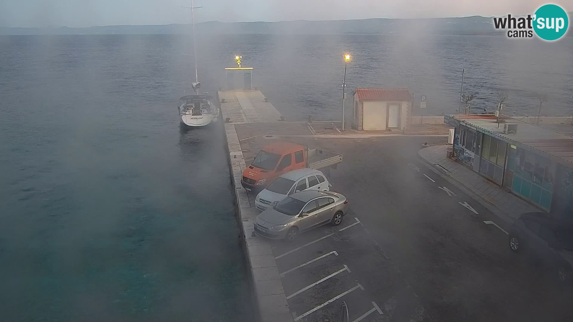 Webcam Bol centre-ville & marina – Vue en direct depuis Bol, île de Brač