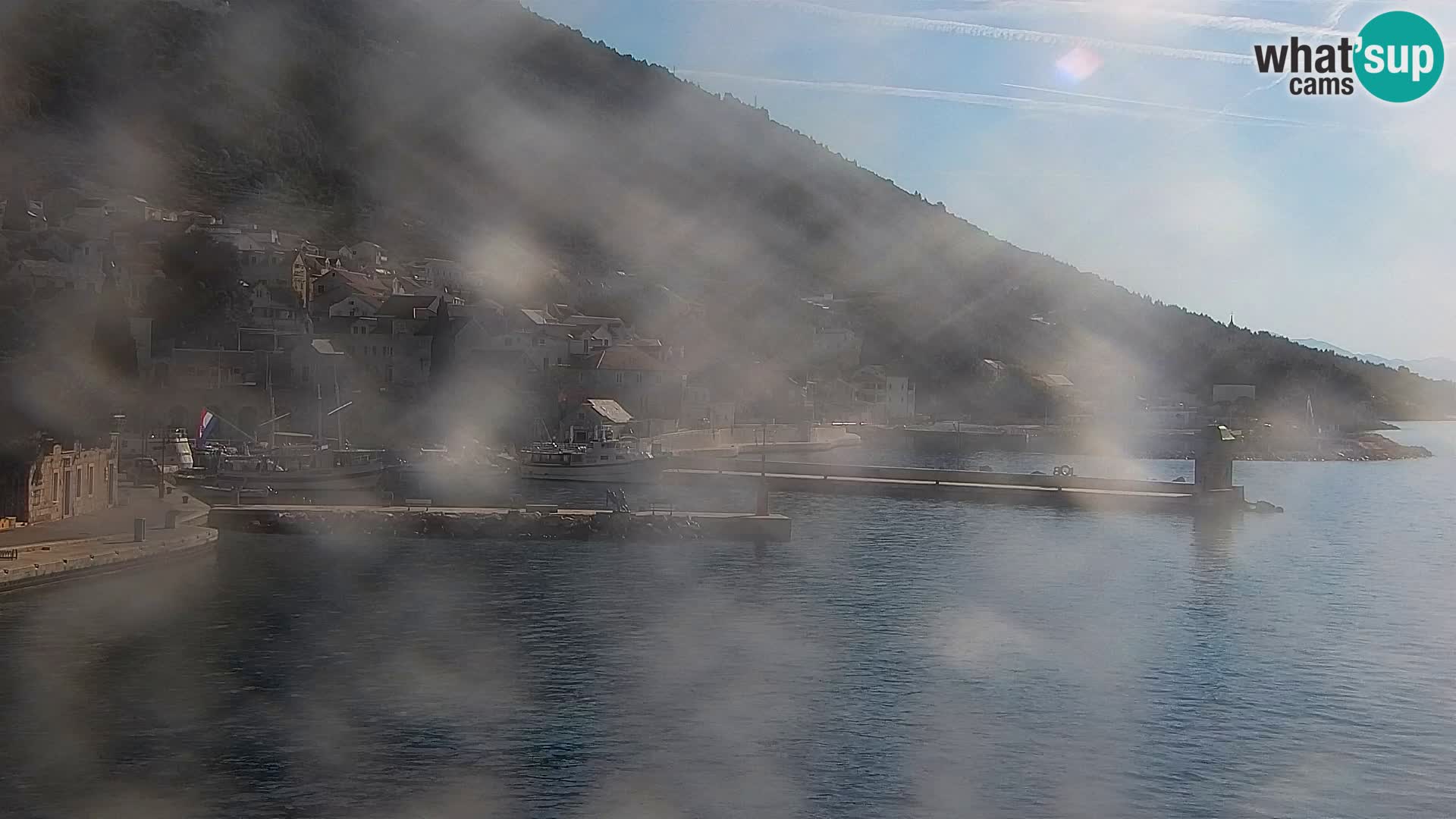 Webcam Bol centre-ville & marina – Vue en direct depuis Bol, île de Brač