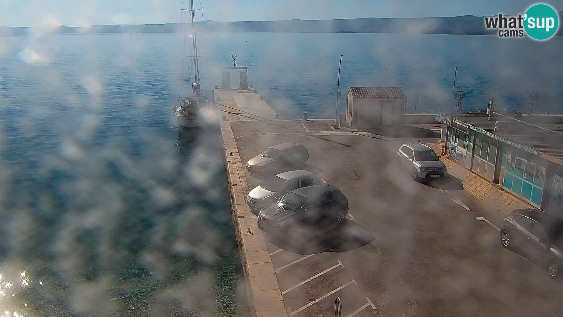Webcam Bol Centre-Ville & Marina – Vue en direct depuis Bol, île de Brač