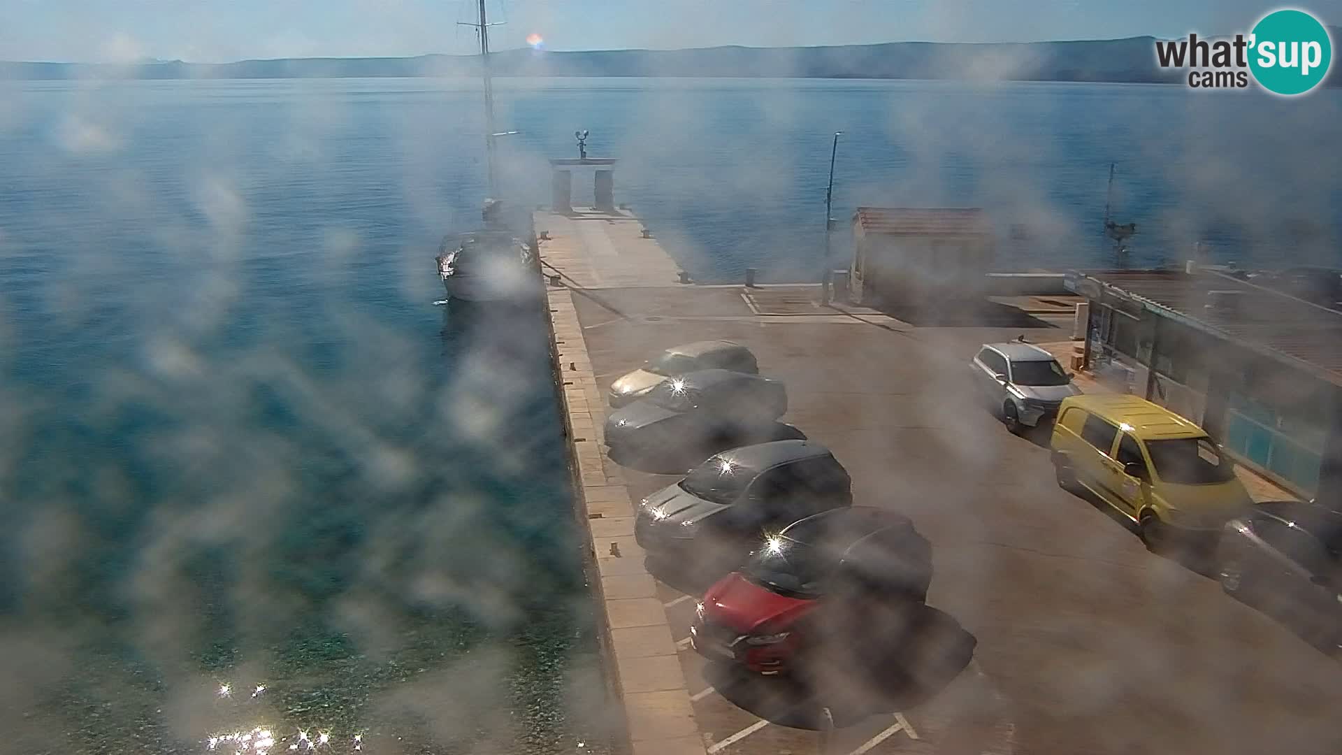 Webcam Bol centre-ville & marina – Vue en direct depuis Bol, île de Brač