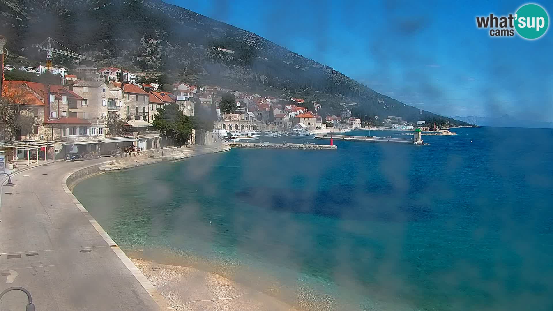 Webcam Bol Hafen & Ortszentrum – Liveblick aus Bol auf der Insel Brač