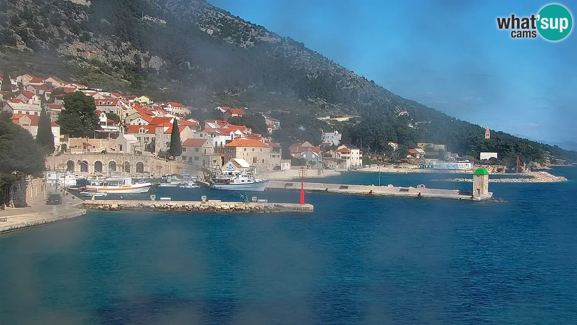 Webcam Bol Town Center & Marina – Live View from Bol, Brač