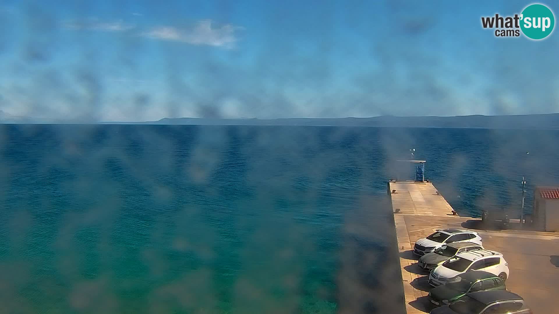 Webcam Bol Centro e Marina – Vista live dal porto di Bol