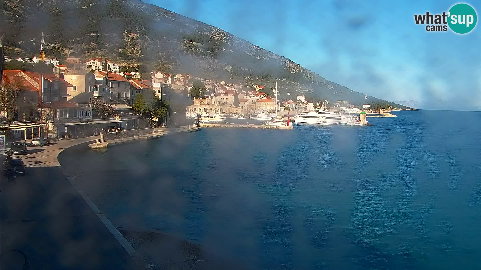 Webcam Bol Hafen & Ortszentrum – Liveblick aus Bol auf der Insel Brač