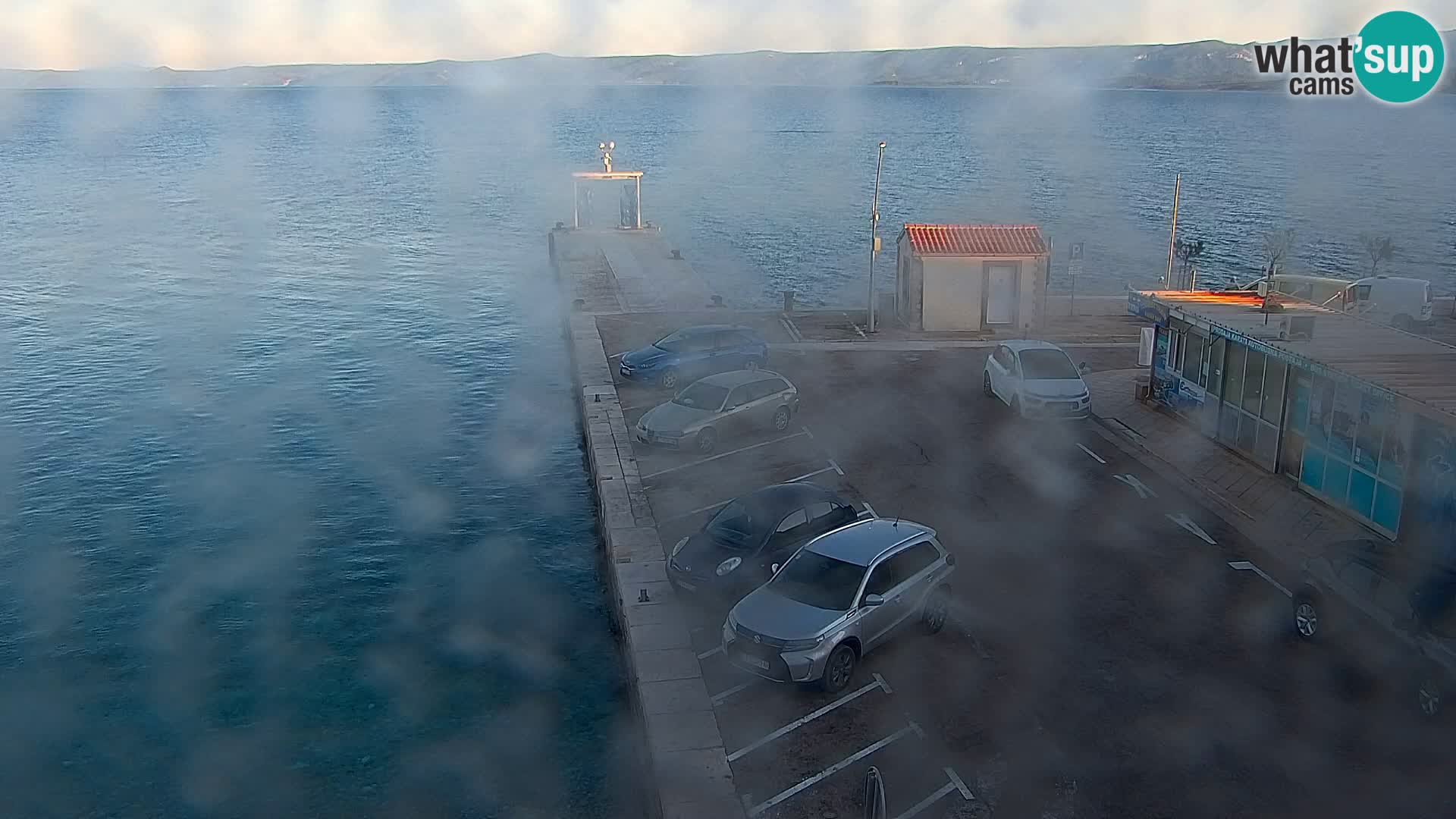 Webcam Bol centre-ville & marina – Vue en direct depuis Bol, île de Brač