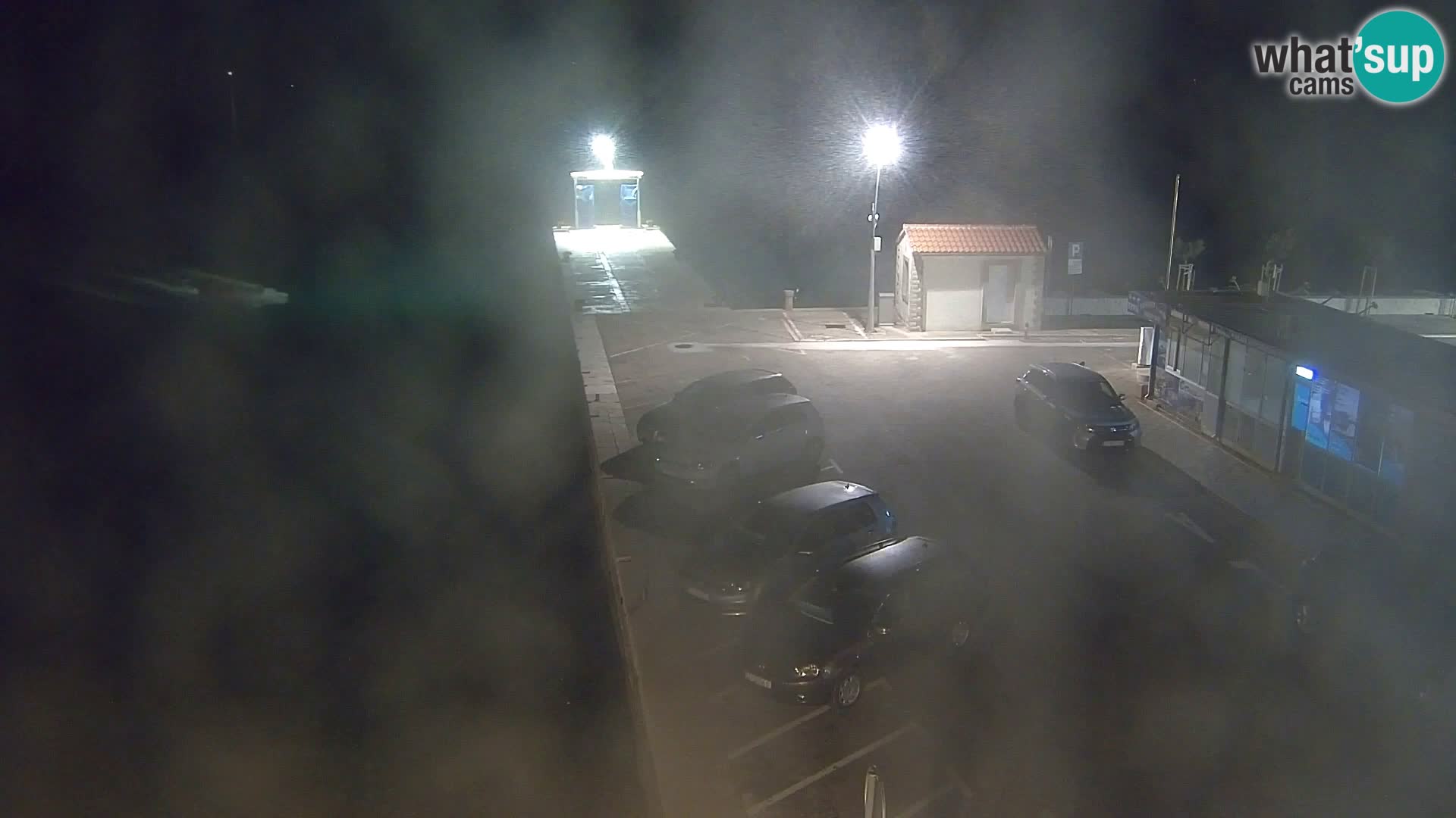 Webcam Bol Centro e Marina – Vista live dal porto di Bol