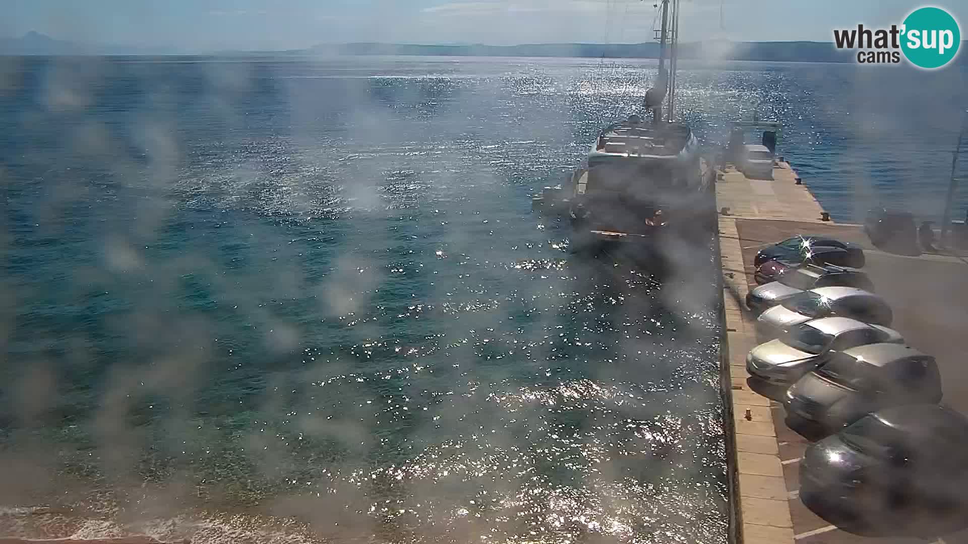 Webcam Bol centre-ville & marina – Vue en direct depuis Bol, île de Brač