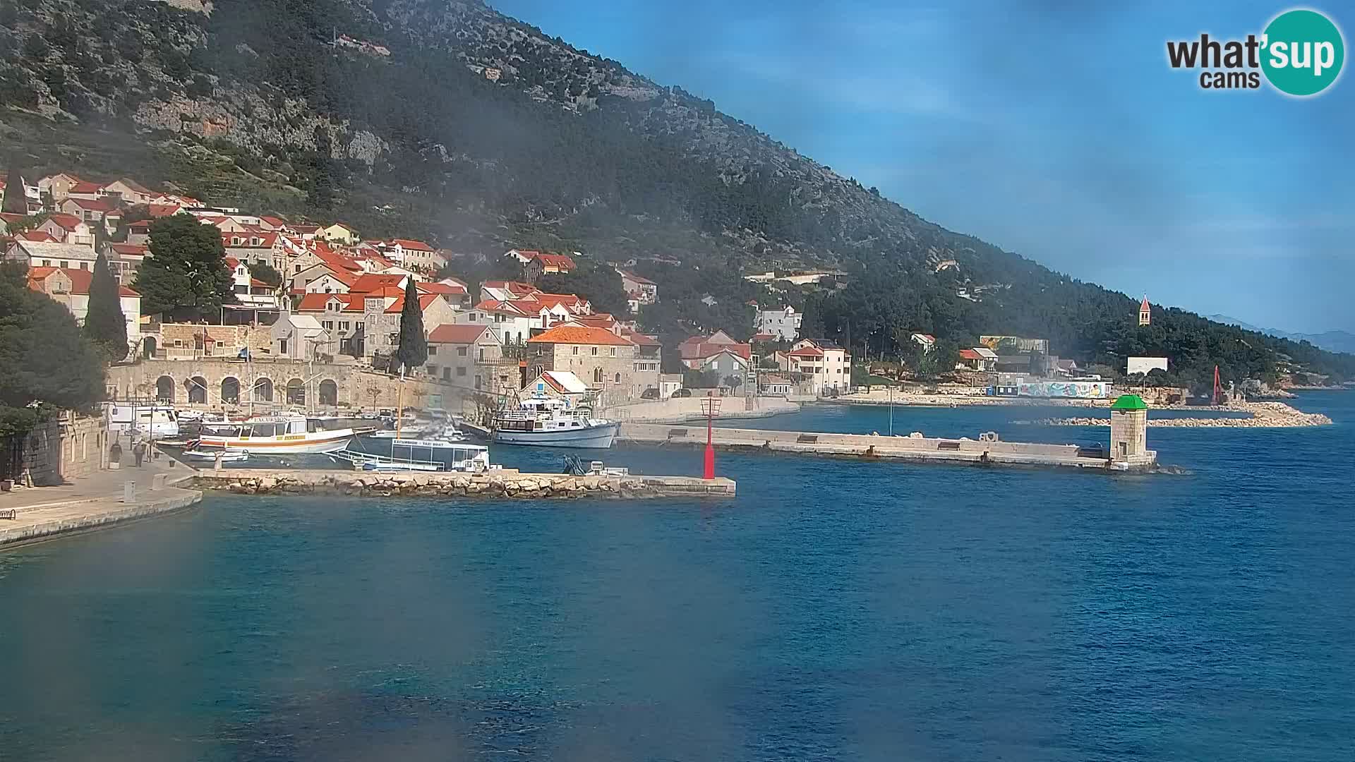 Webcam Bol Town Center & Marina – Live View from Bol, Brač