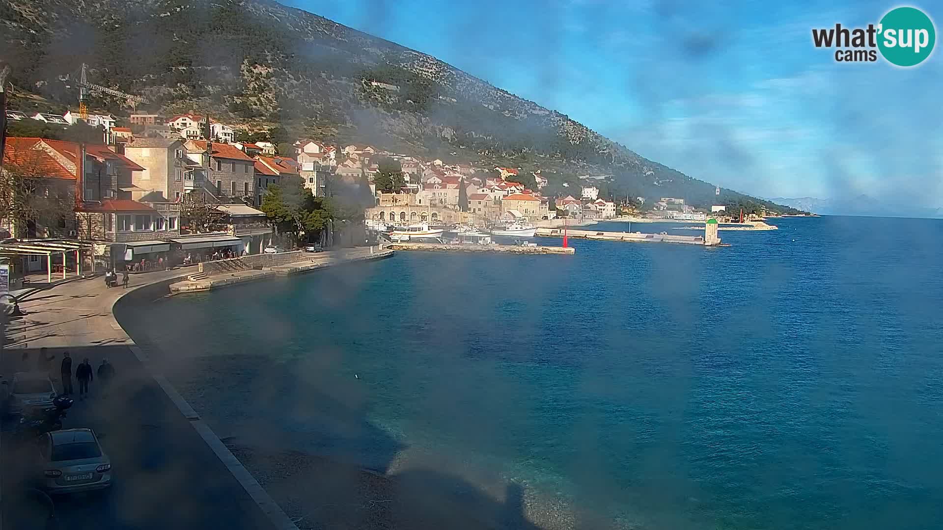 Webcam Bol Hafen & Ortszentrum – Liveblick aus Bol auf der Insel Brač