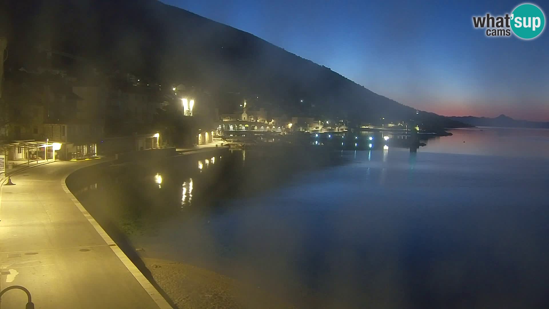 Webcam Bol Hafen & Ortszentrum – Liveblick aus Bol auf der Insel Brač