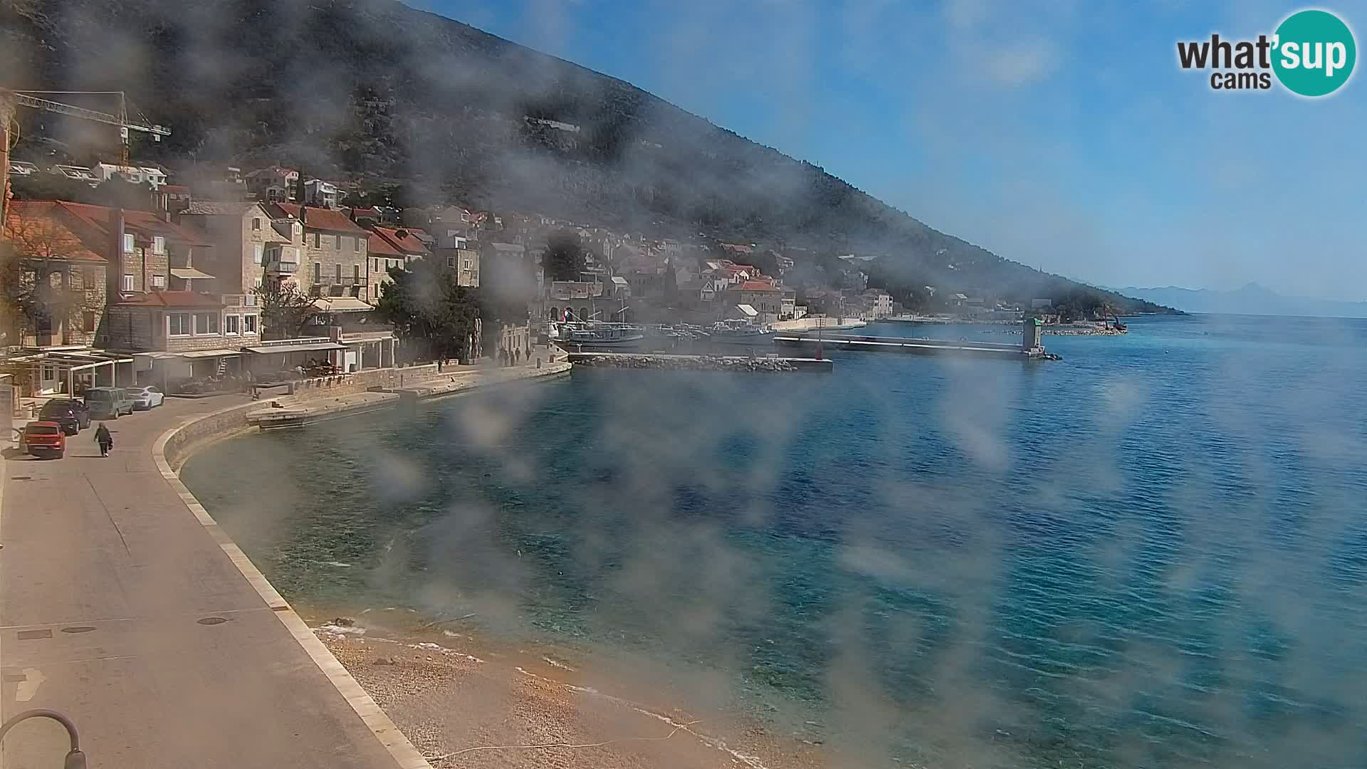 Webcam Bol Centre-Ville & Marina – Vue en direct depuis Bol, île de Brač