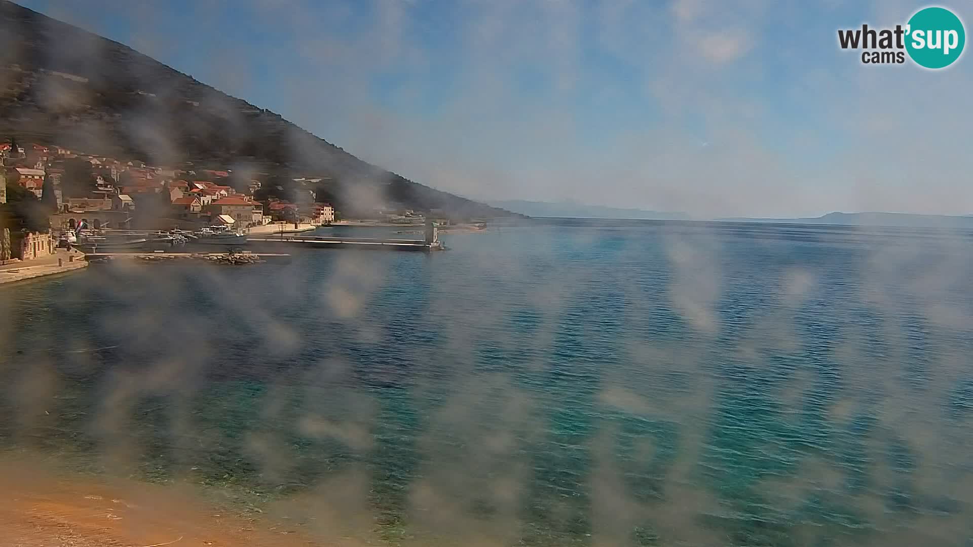 Webcam Bol Centre-Ville & Marina – Vue en direct depuis Bol, île de Brač
