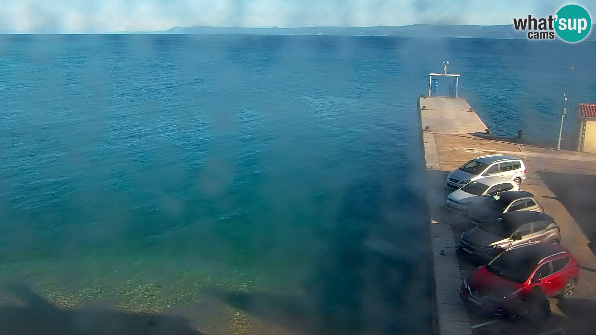 Webcam Bol Centro e Marina – Vista live dal porto di Bol