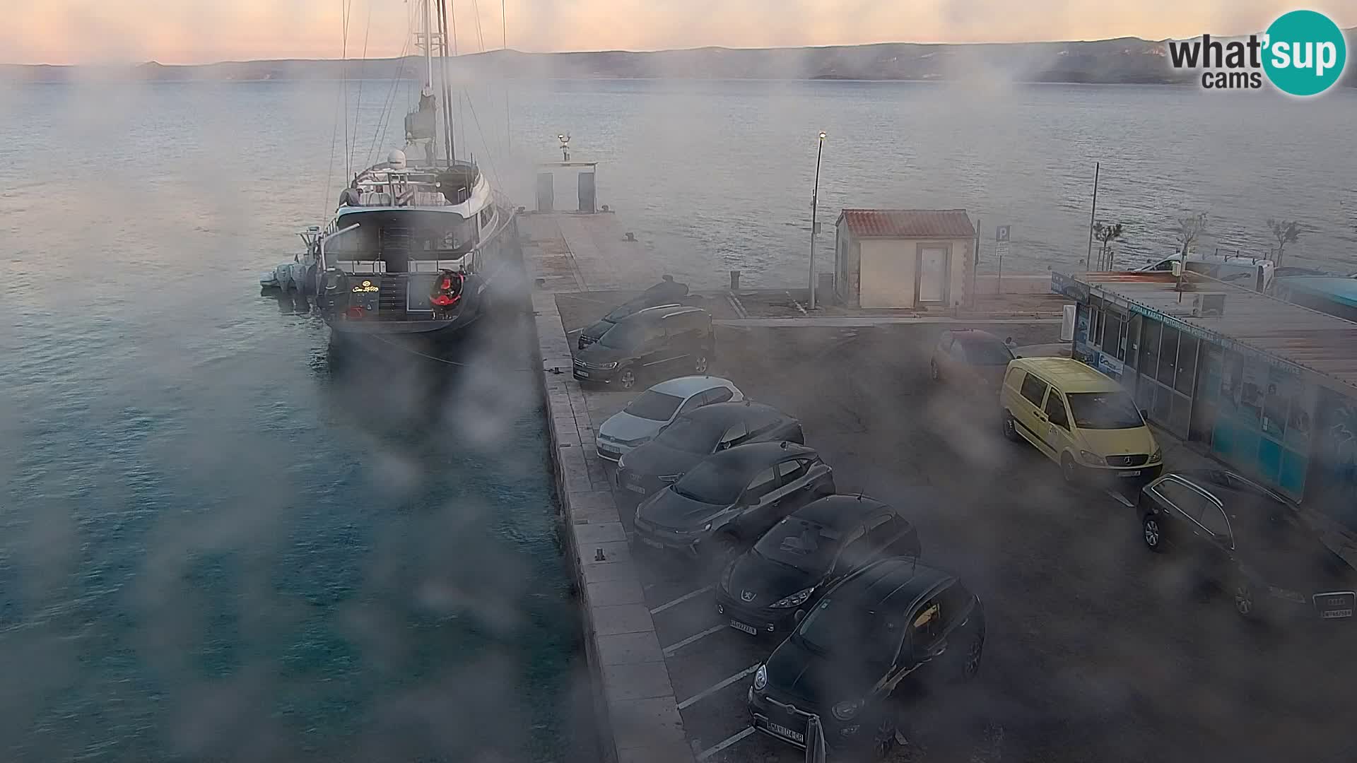 Webcam Bol centre-ville & marina – Vue en direct depuis Bol, île de Brač