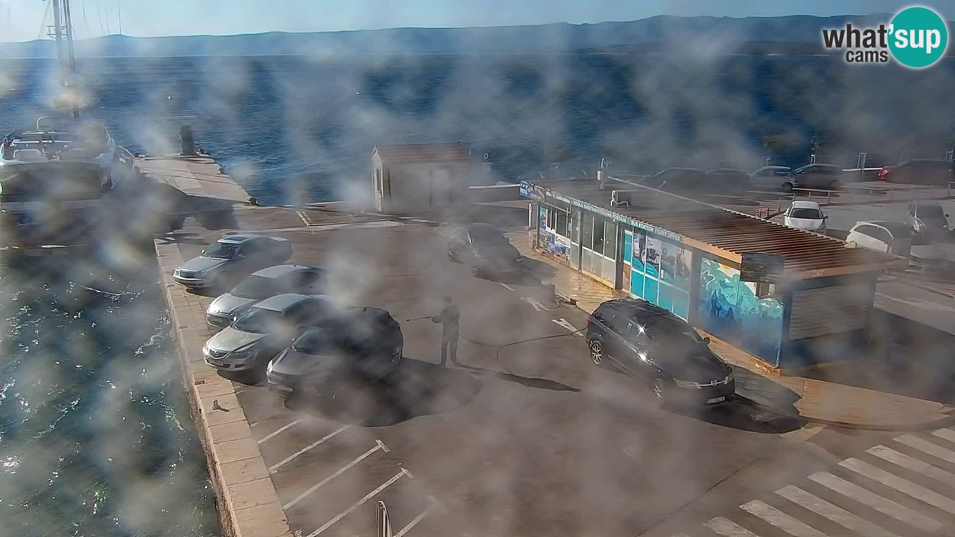 Webcam Bol Centre-Ville & Marina – Vue en direct depuis Bol, île de Brač