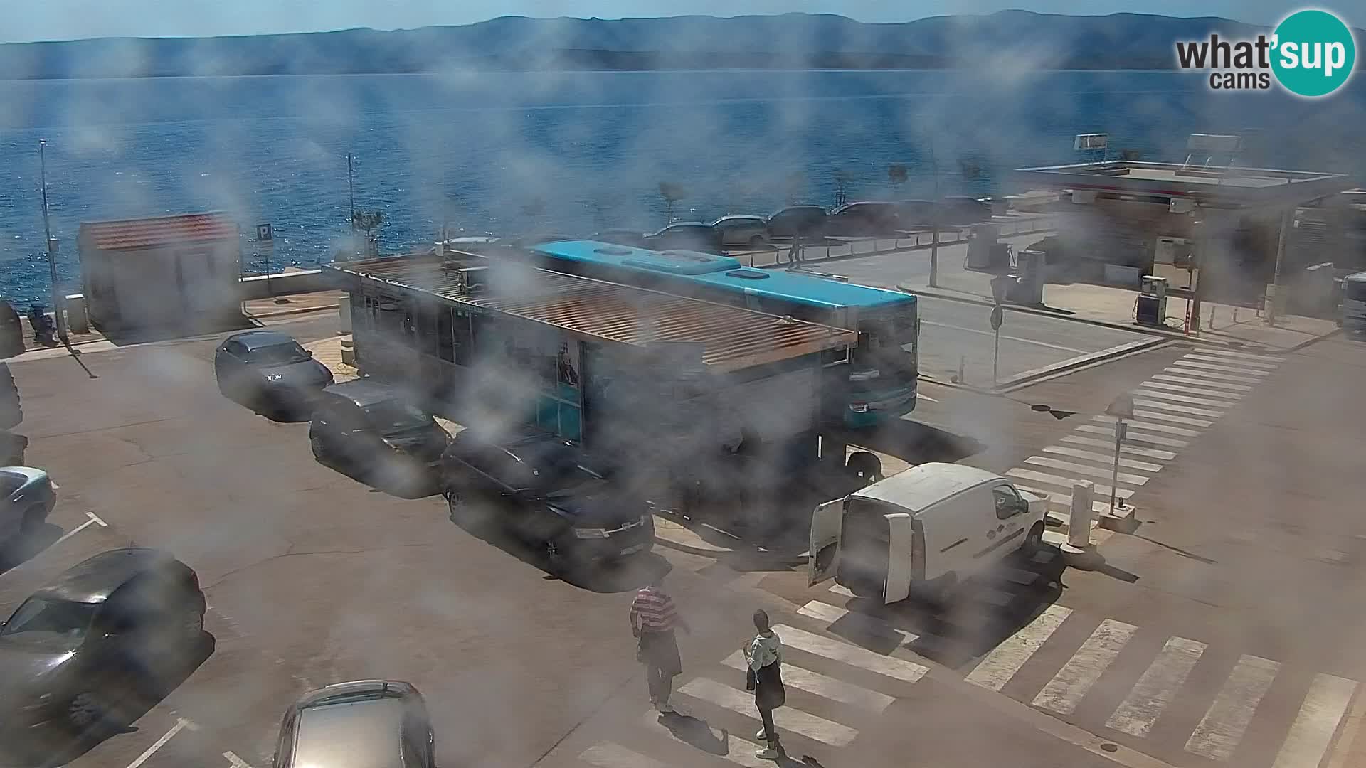 Webcam Bol Centro e Marina – Vista live dal porto di Bol