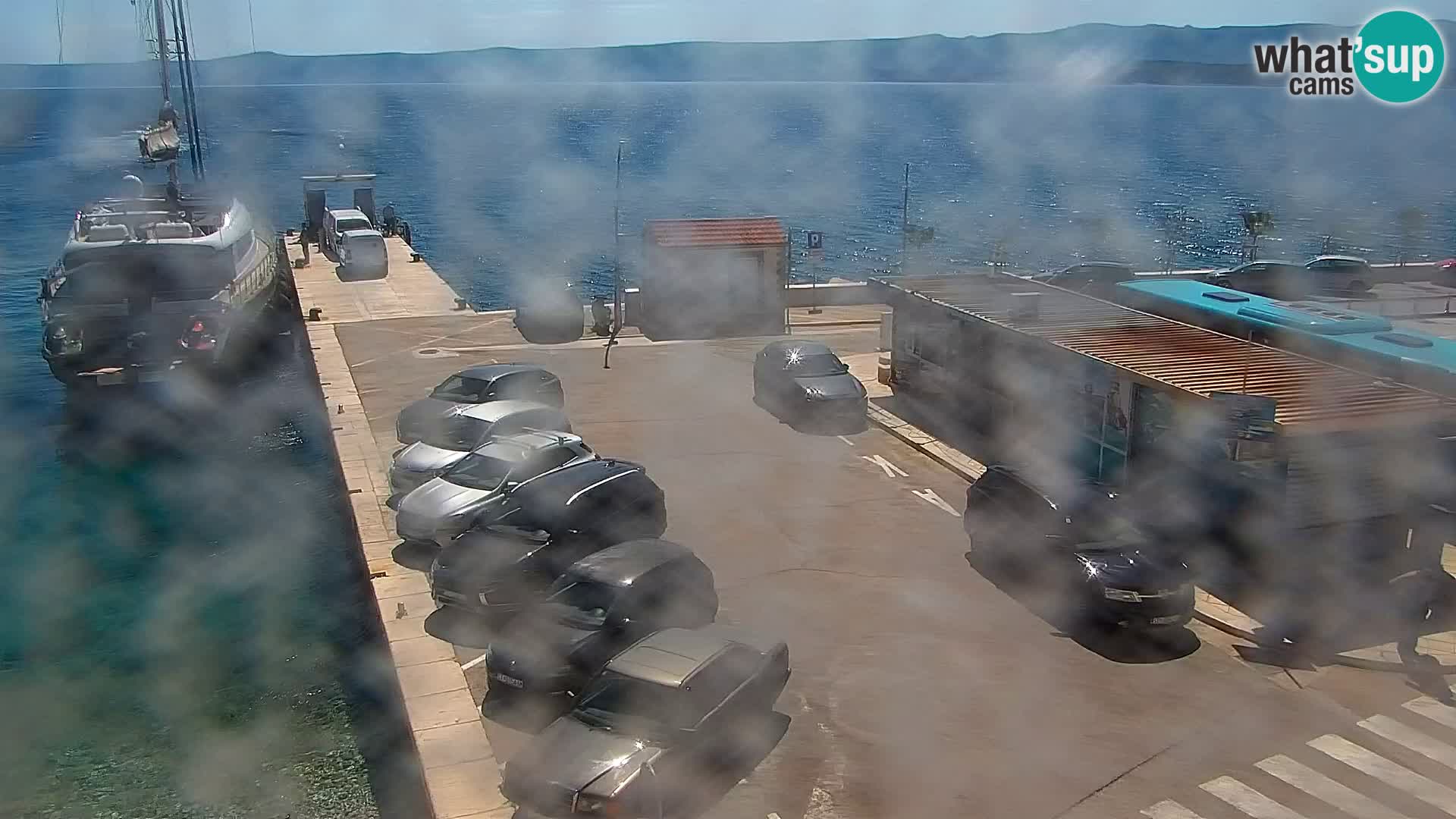 Webcam Bol Hafen & Ortszentrum – Liveblick aus Bol auf der Insel Brač