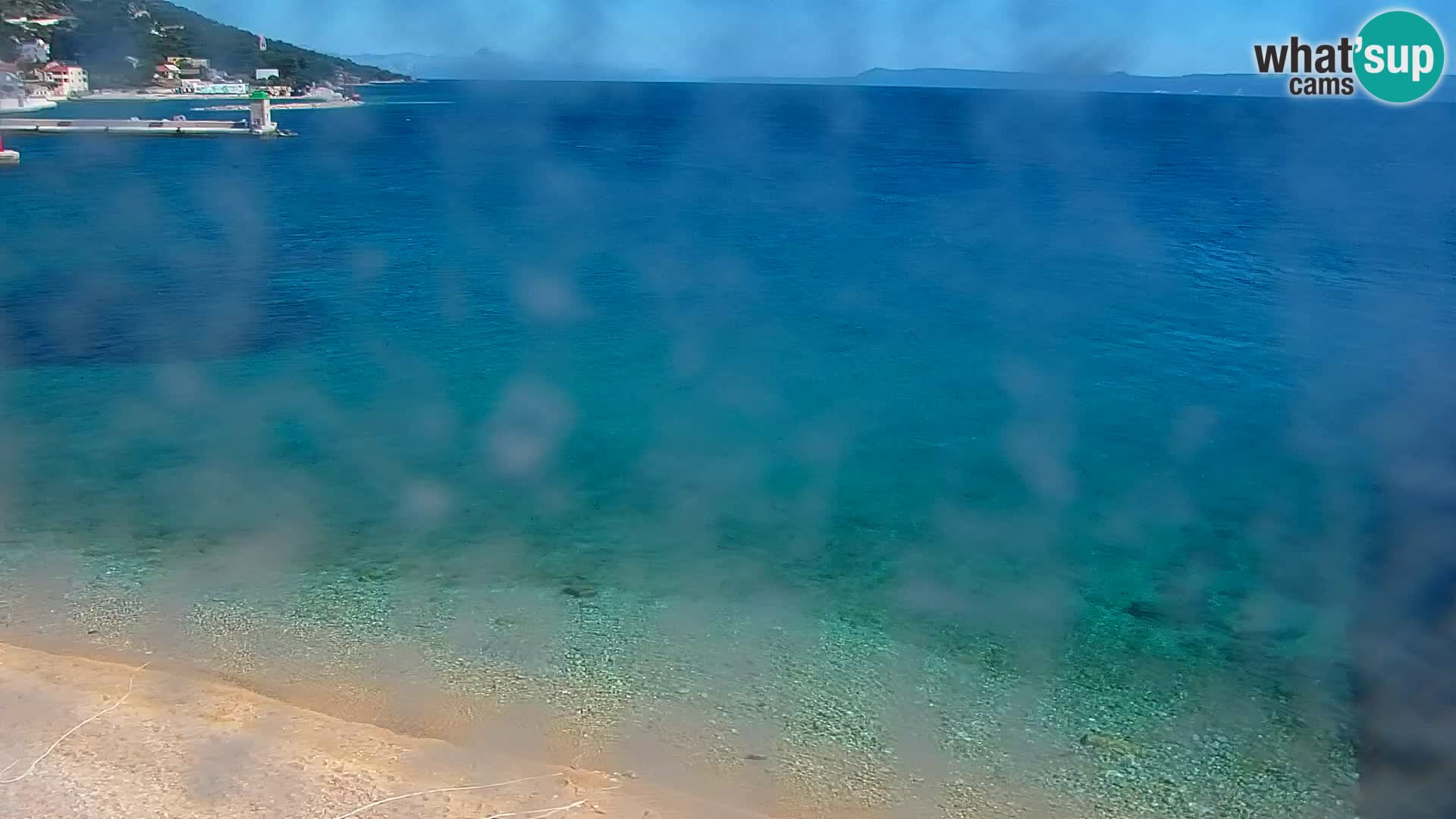 Webcam Bol centre-ville & marina – Vue en direct depuis Bol, île de Brač
