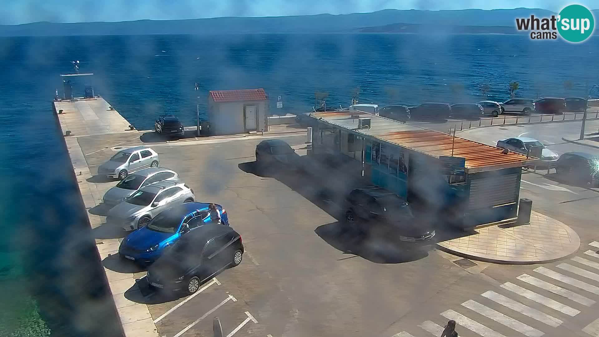 Webcam Bol centre-ville & marina – Vue en direct depuis Bol, île de Brač