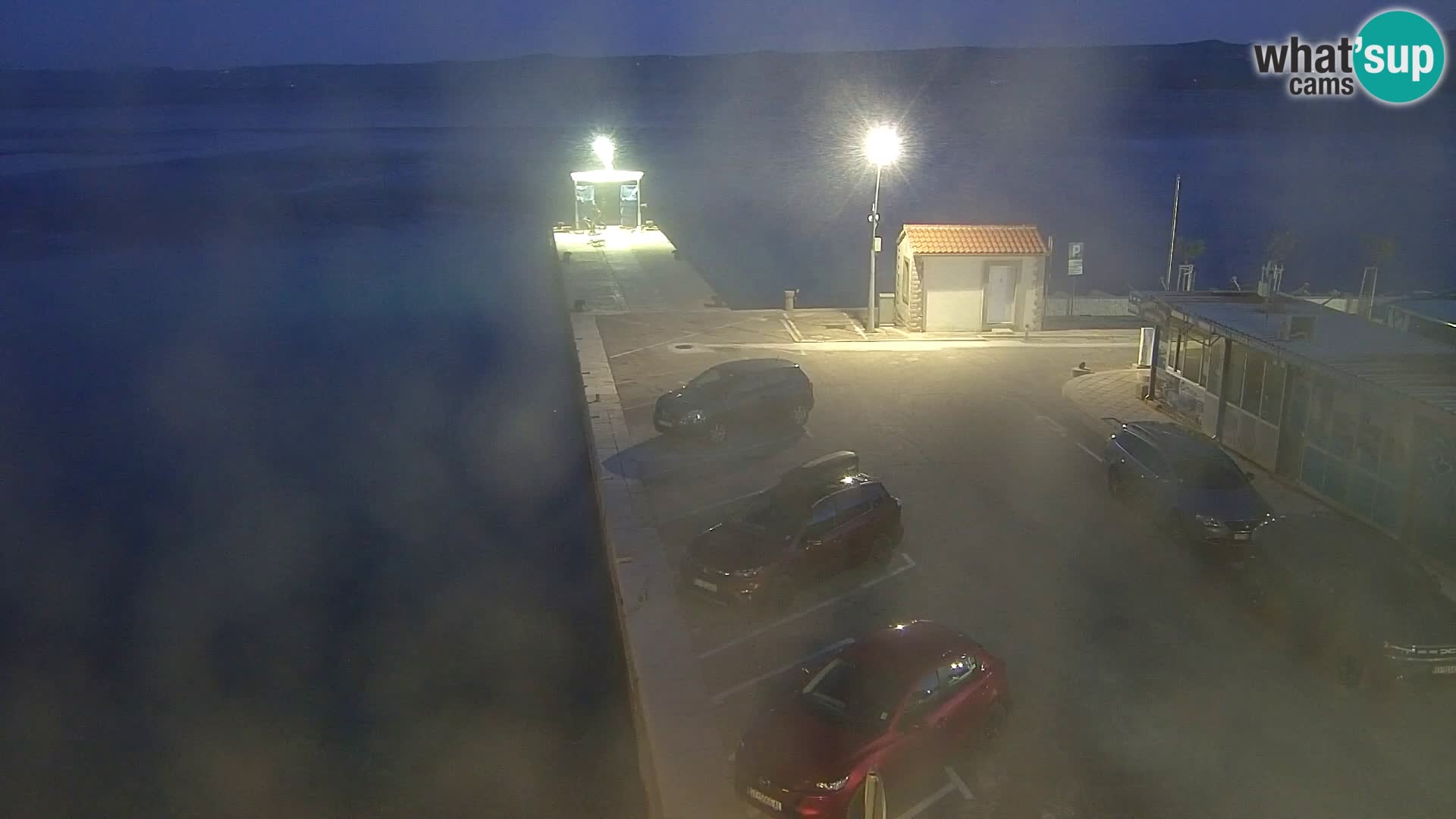 Webcam Bol Centro e Marina – Vista live dal porto di Bol