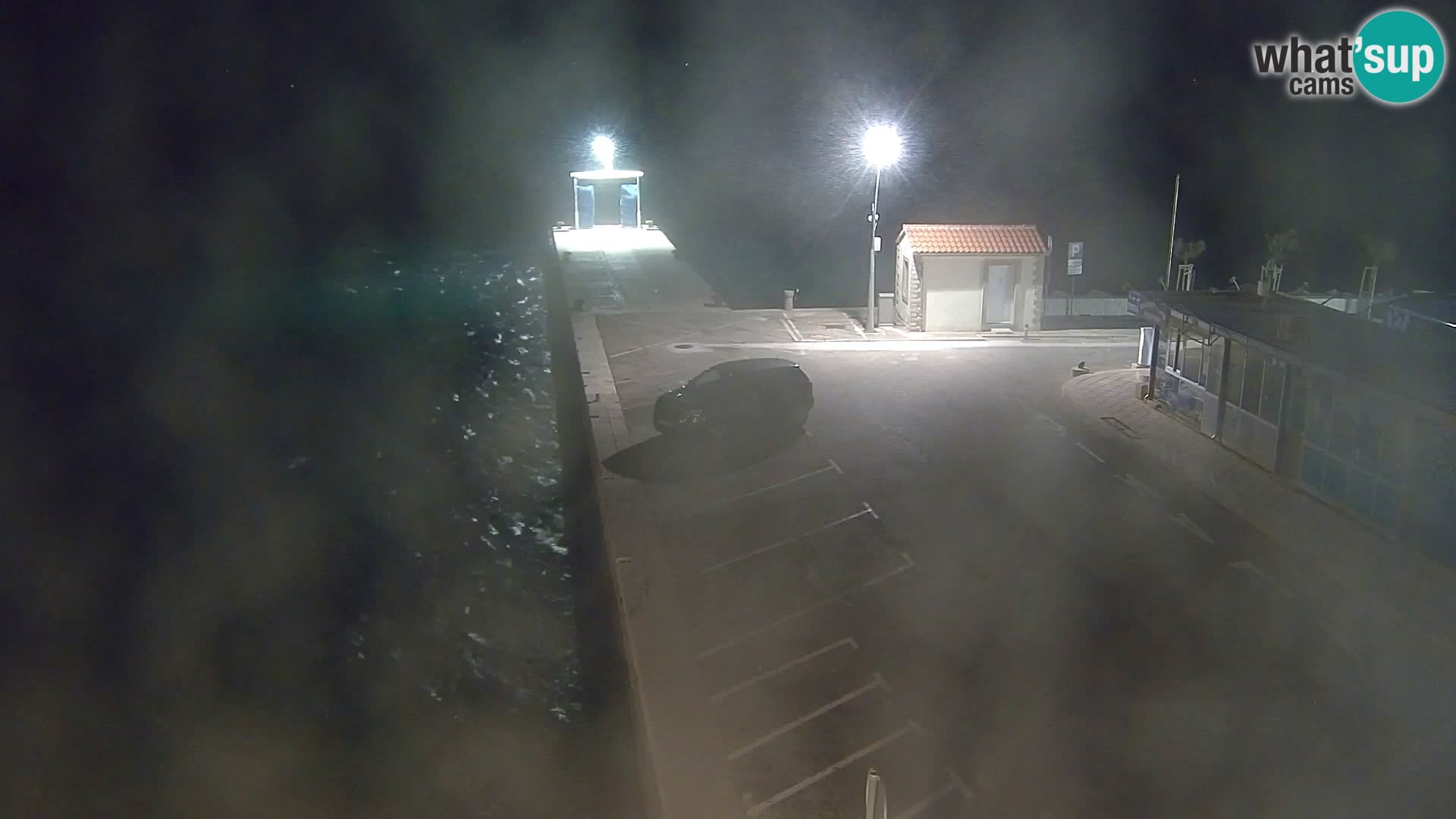 Webcam Bol Centro e Marina – Vista live dal porto di Bol