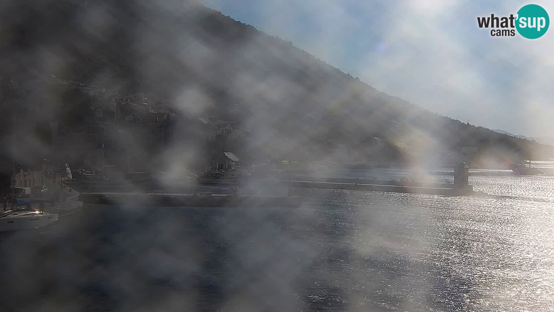 Webcam Bol Centre-Ville & Marina – Vue en direct depuis Bol, île de Brač