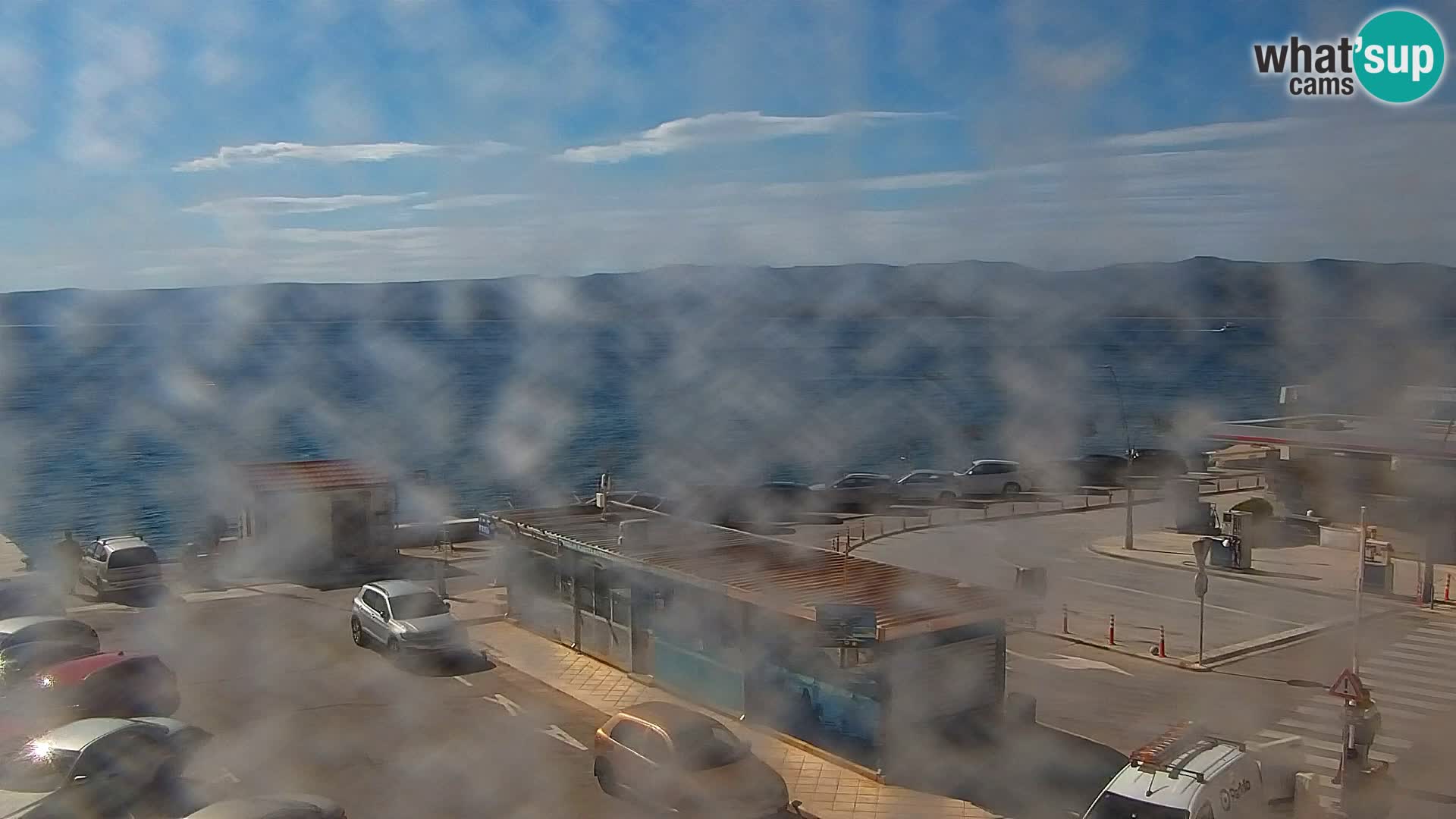 Webcam Bol Centro e Marina – Vista live dal porto di Bol