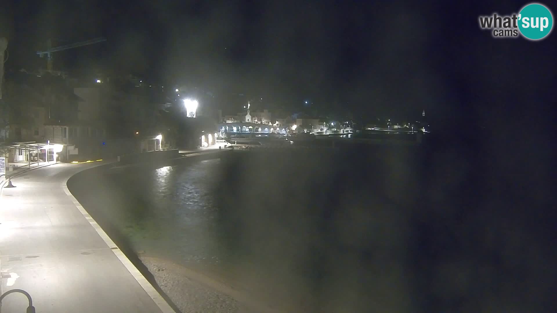 Webcam Bol Centre-Ville & Marina – Vue en direct depuis Bol, île de Brač