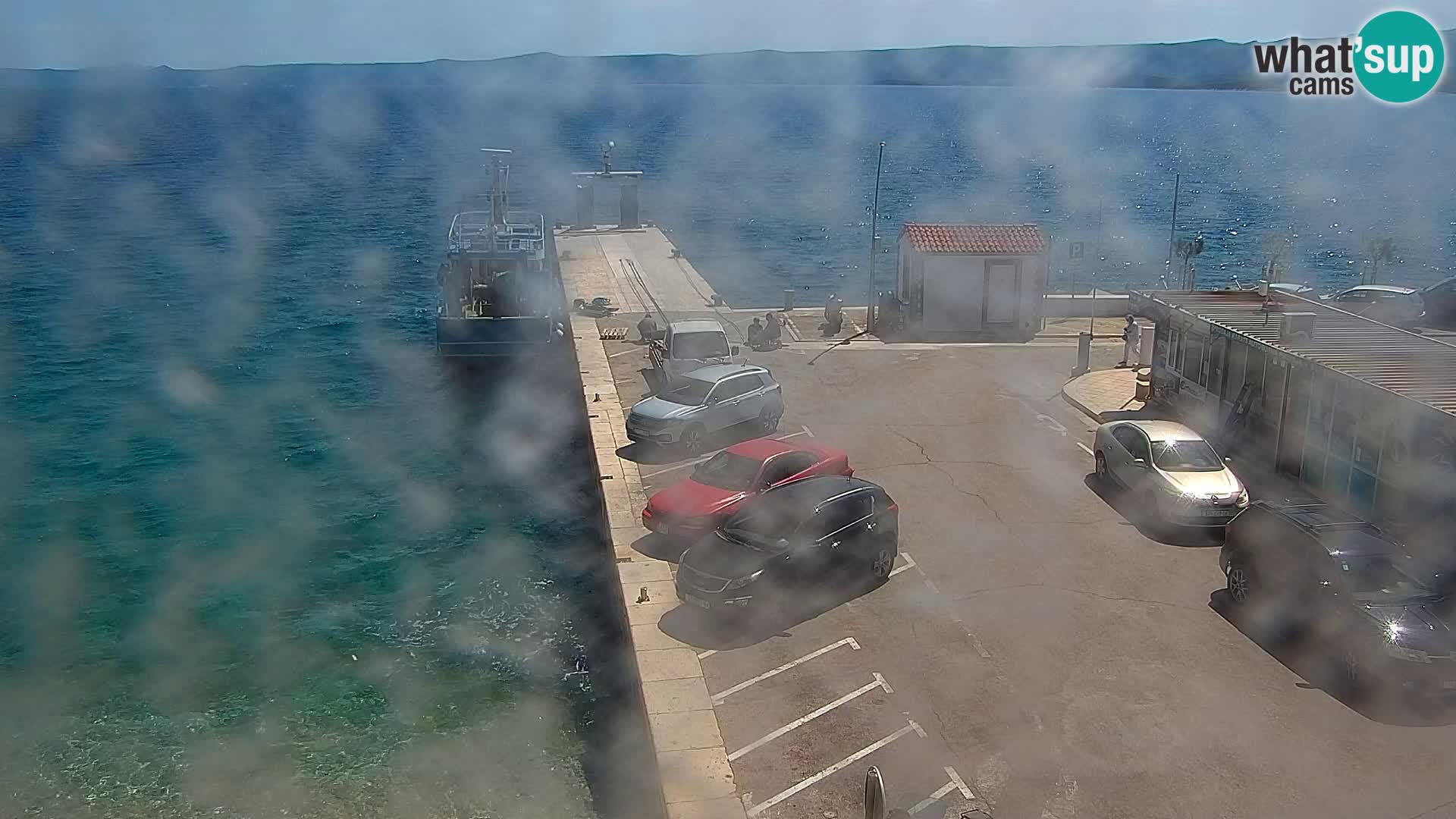 Webcam Bol centre-ville & marina – Vue en direct depuis Bol, île de Brač