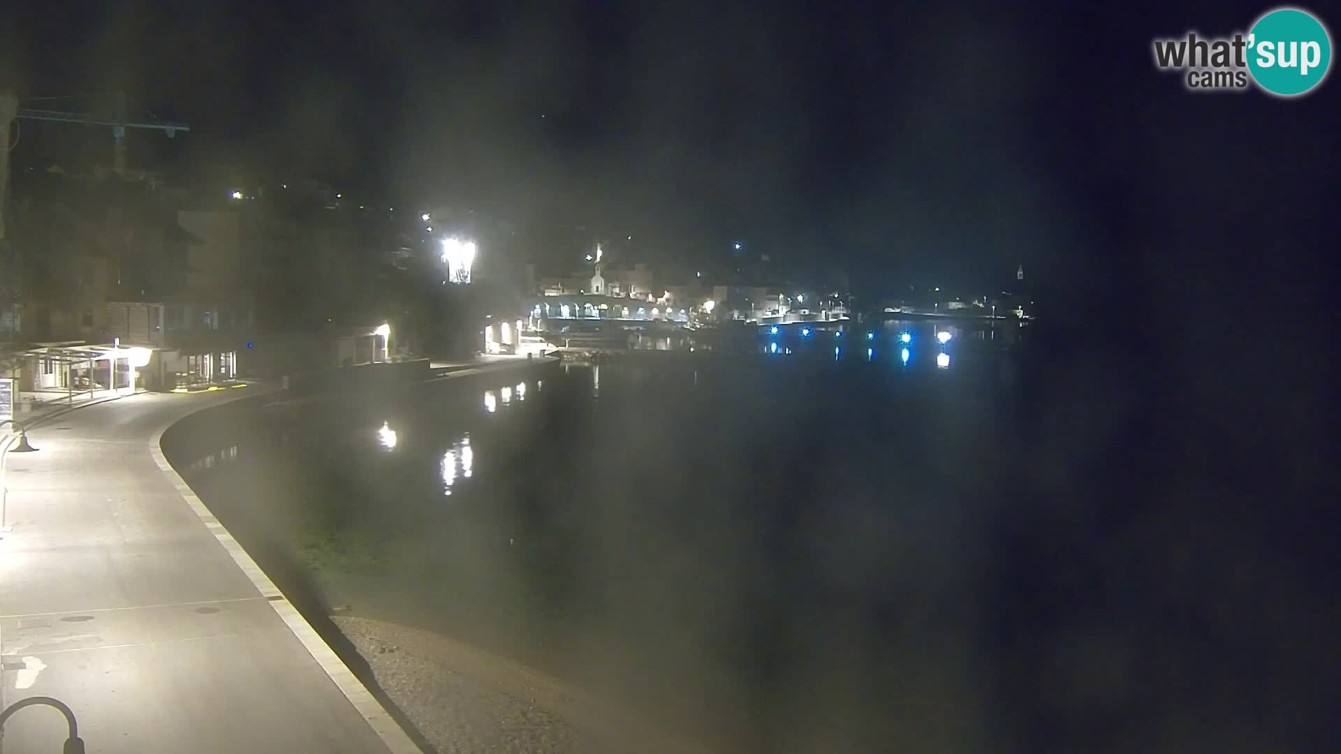 Webcam Bol Centro e Marina – Vista live dal porto di Bol