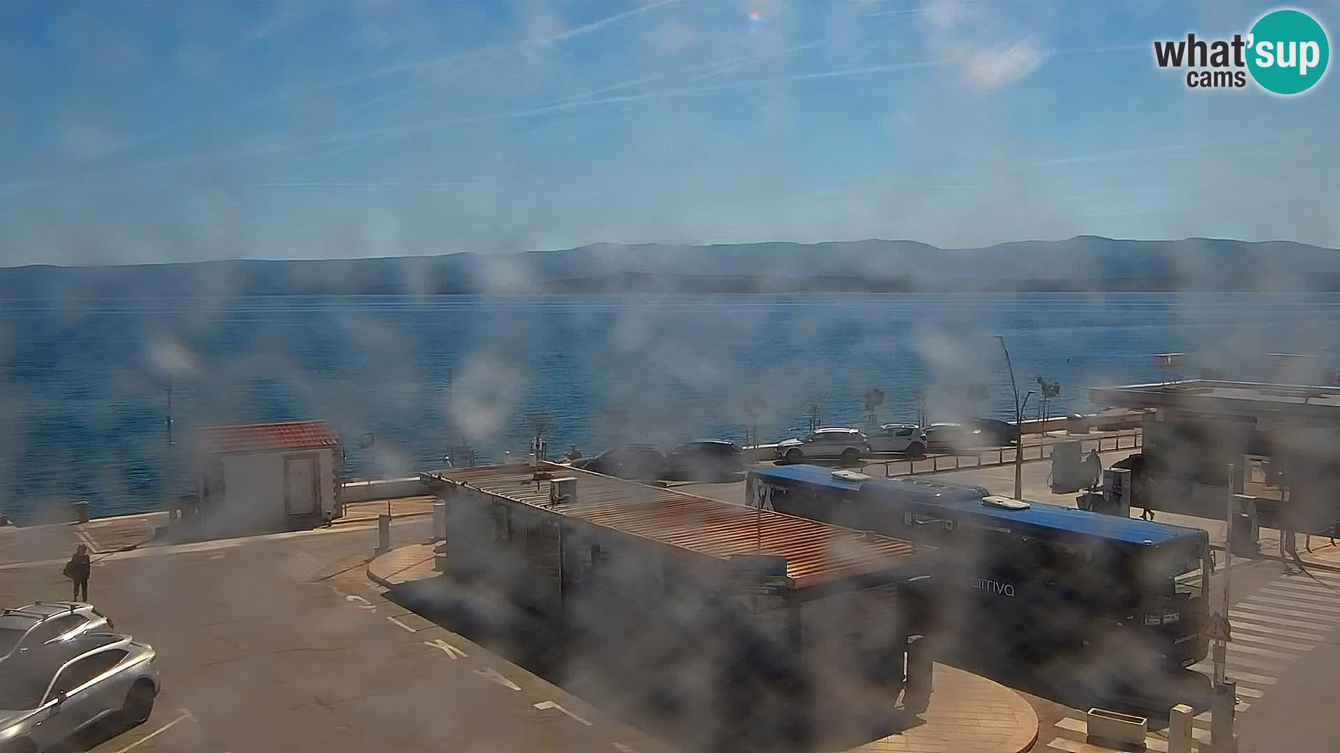 Webcam Bol centre-ville & marina – Vue en direct depuis Bol, île de Brač
