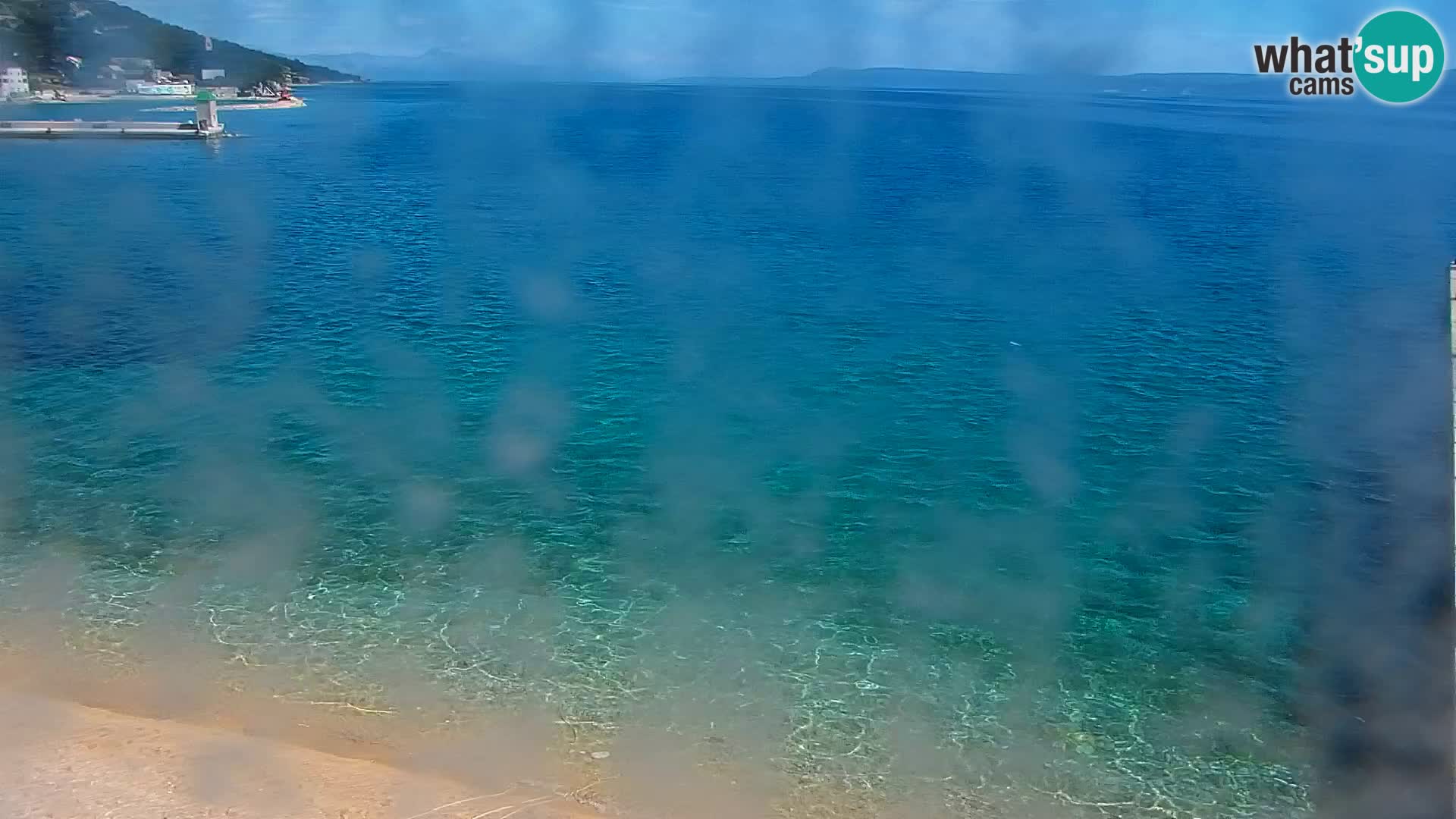 Webcam Bol centre-ville & marina – Vue en direct depuis Bol, île de Brač