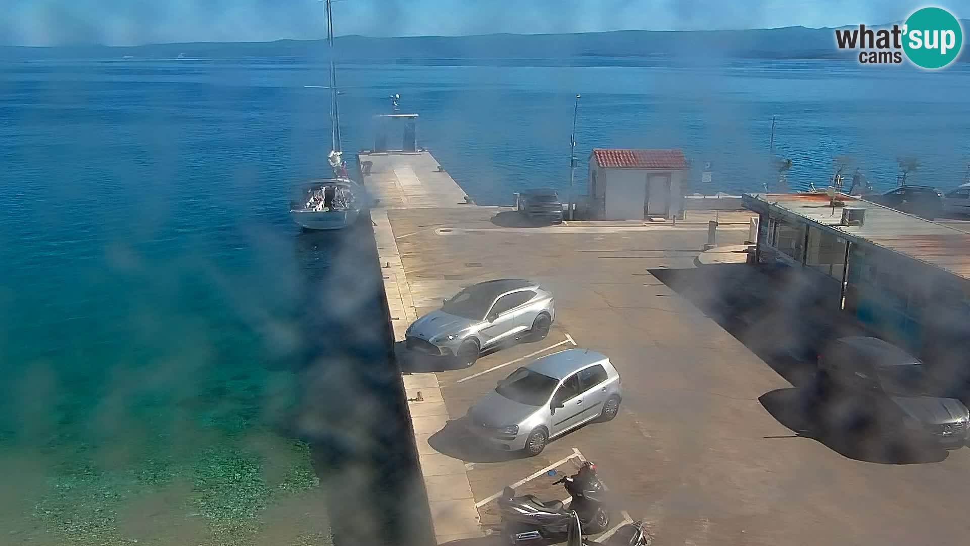 Webcam Bol centre-ville & marina – Vue en direct depuis Bol, île de Brač