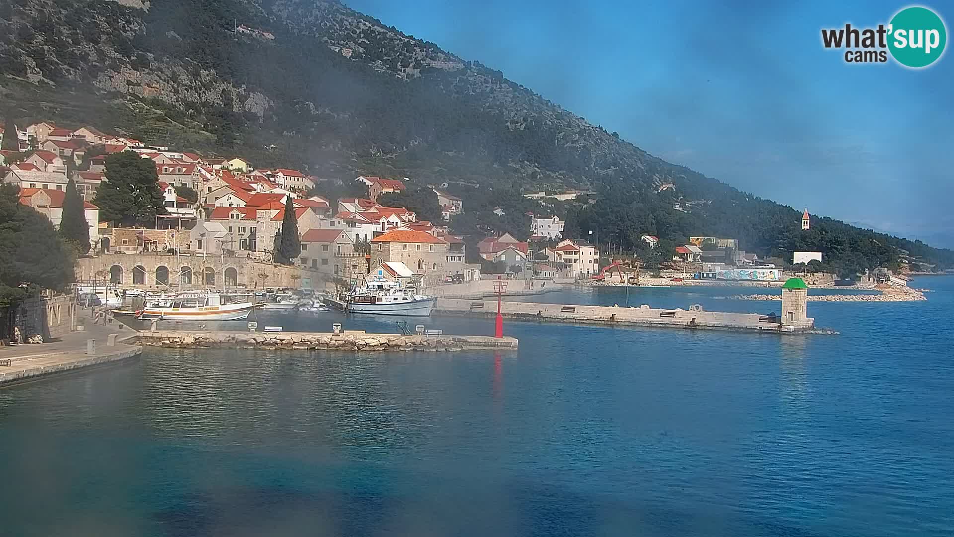 Webcam Bol Town Center & Marina – Live View from Bol, Brač