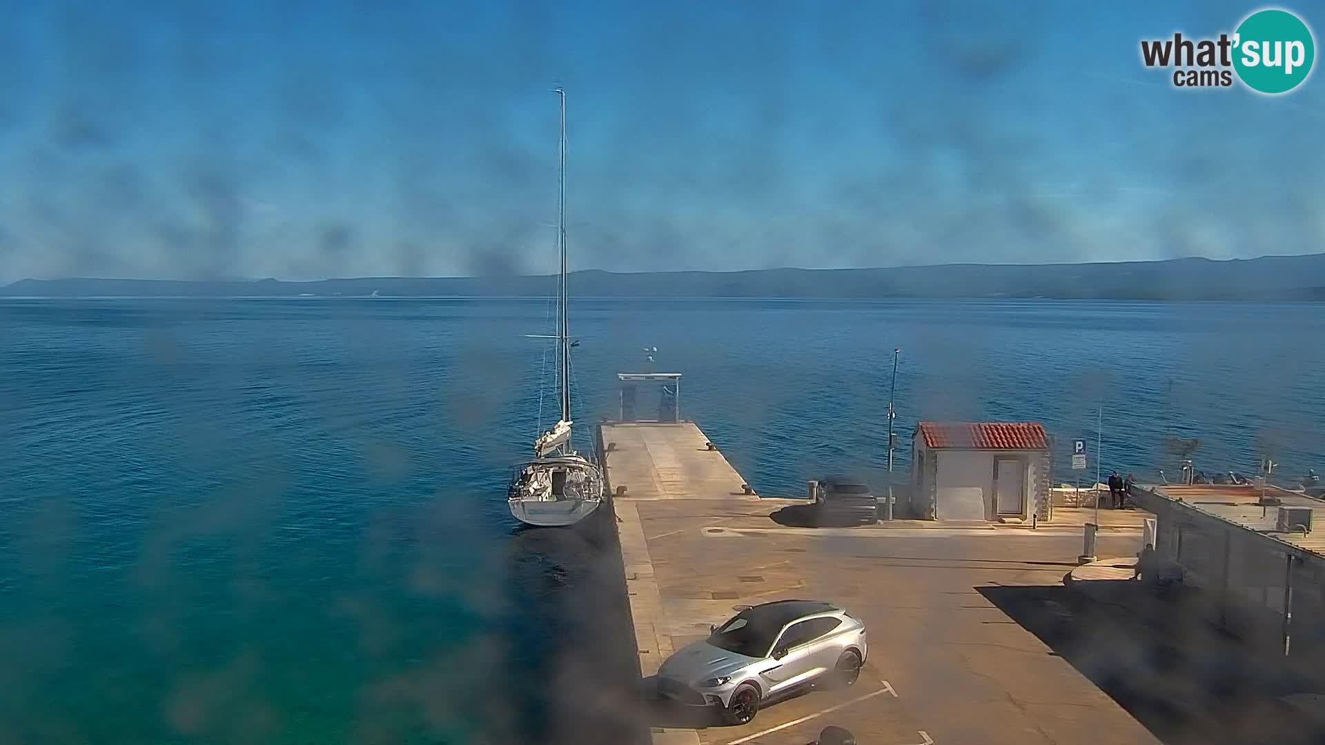 Webcam Bol centre-ville & marina – Vue en direct depuis Bol, île de Brač