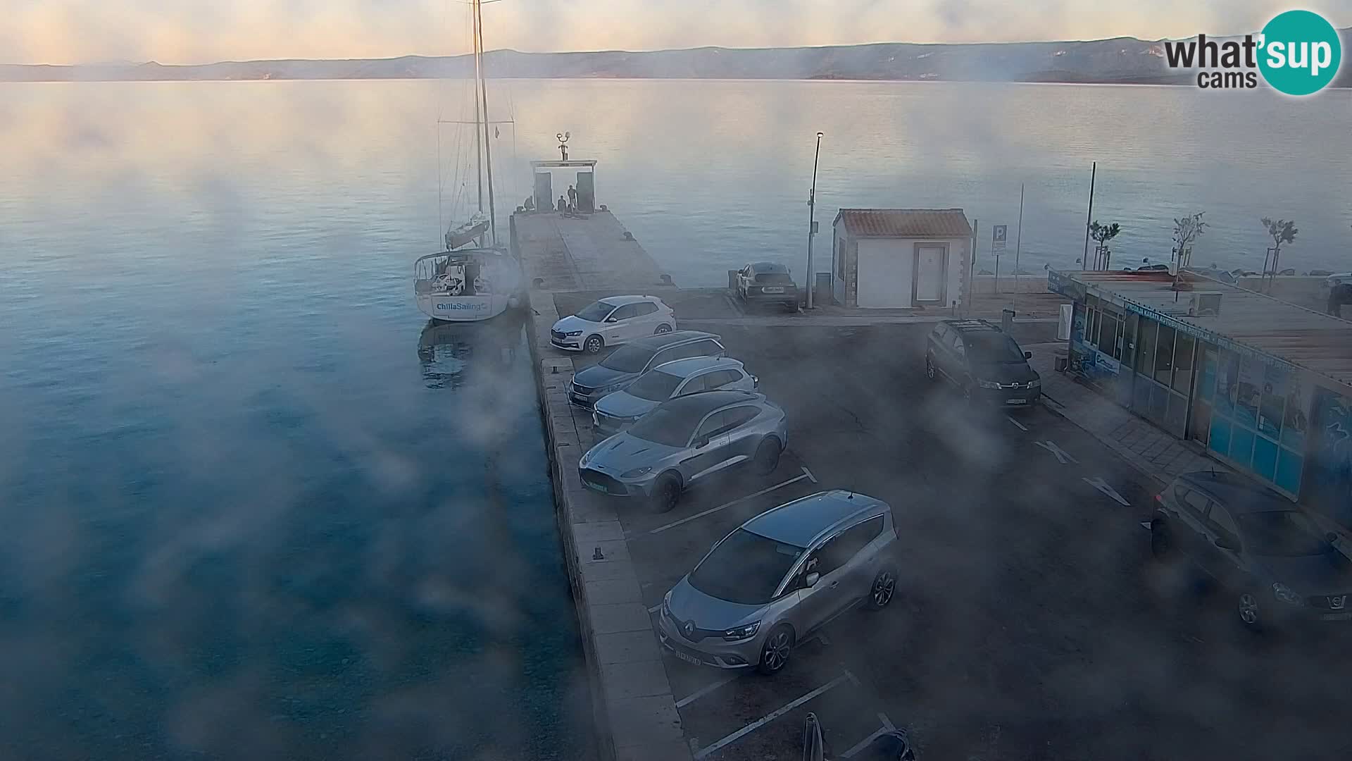 Webcam Bol Centre-Ville & Marina – Vue en direct depuis Bol, île de Brač