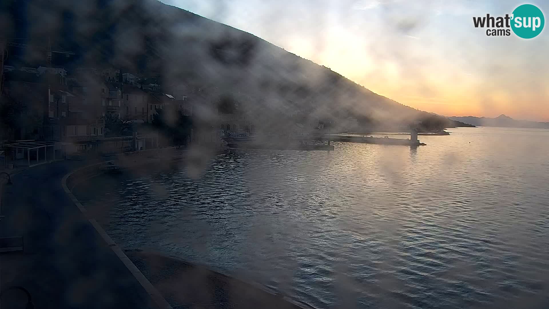 Webcam Bol centre-ville & marina – Vue en direct depuis Bol, île de Brač