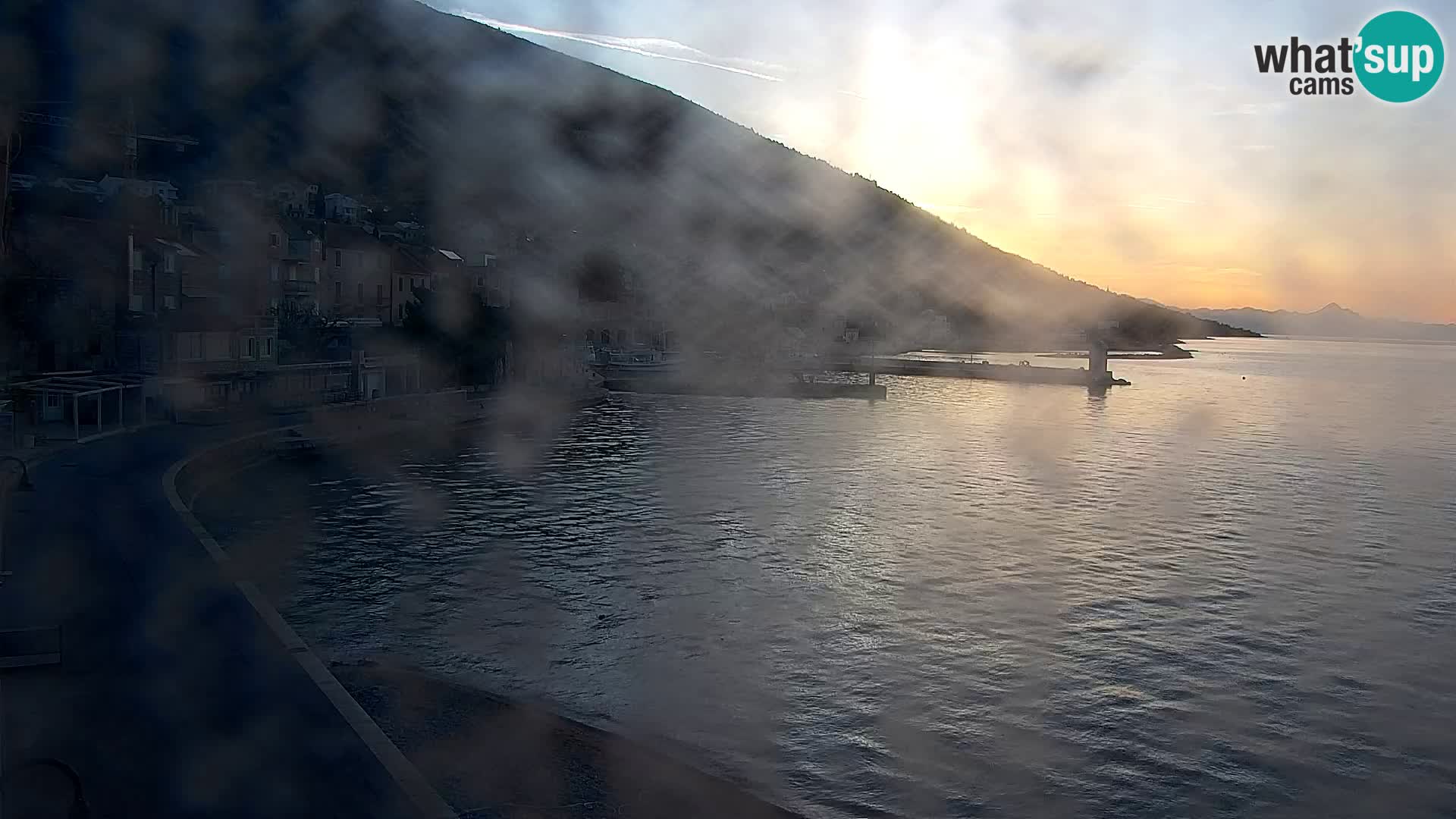 Webcam Bol centre-ville & marina – Vue en direct depuis Bol, île de Brač