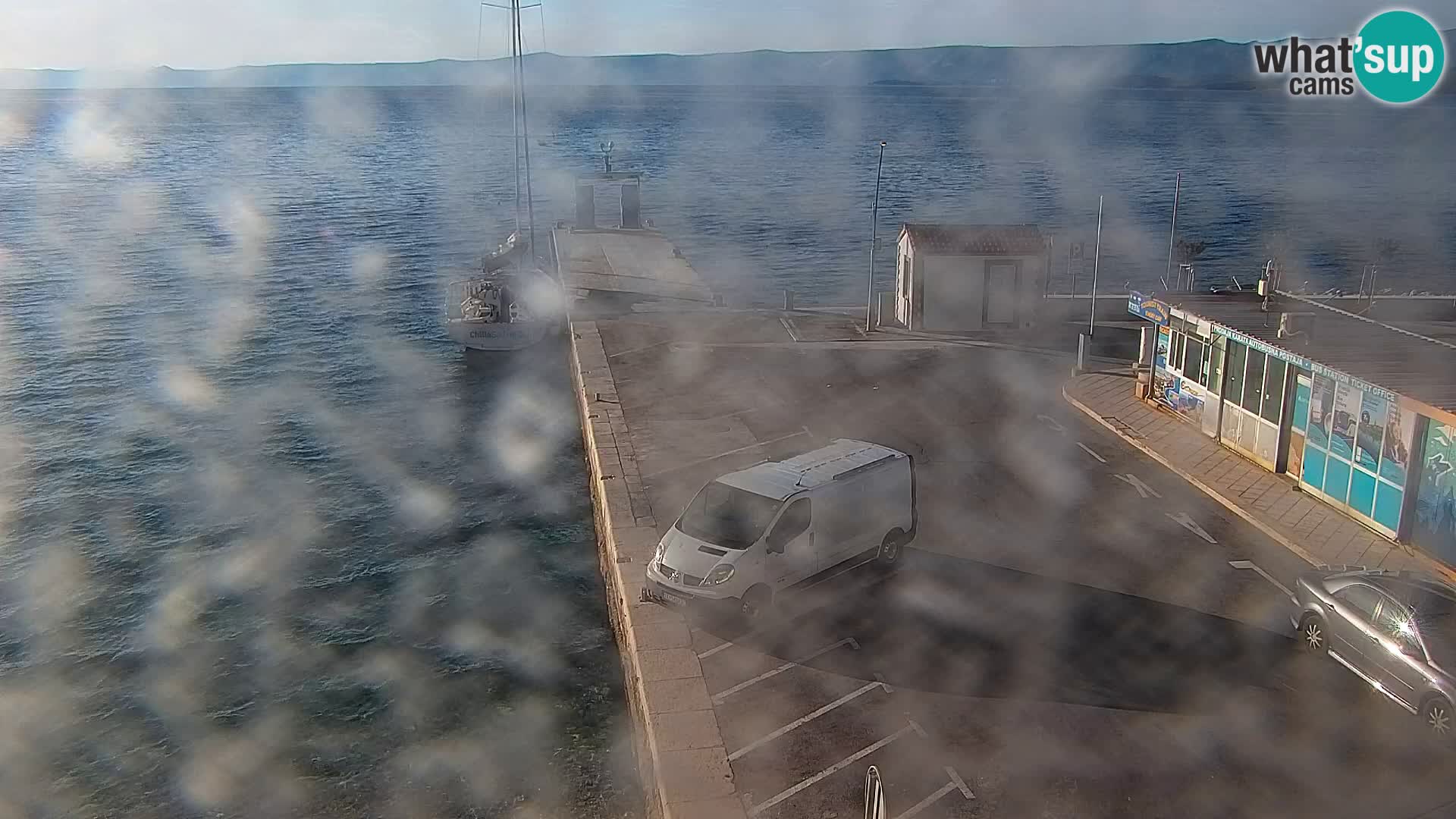 Webcam Bol centre-ville & marina – Vue en direct depuis Bol, île de Brač