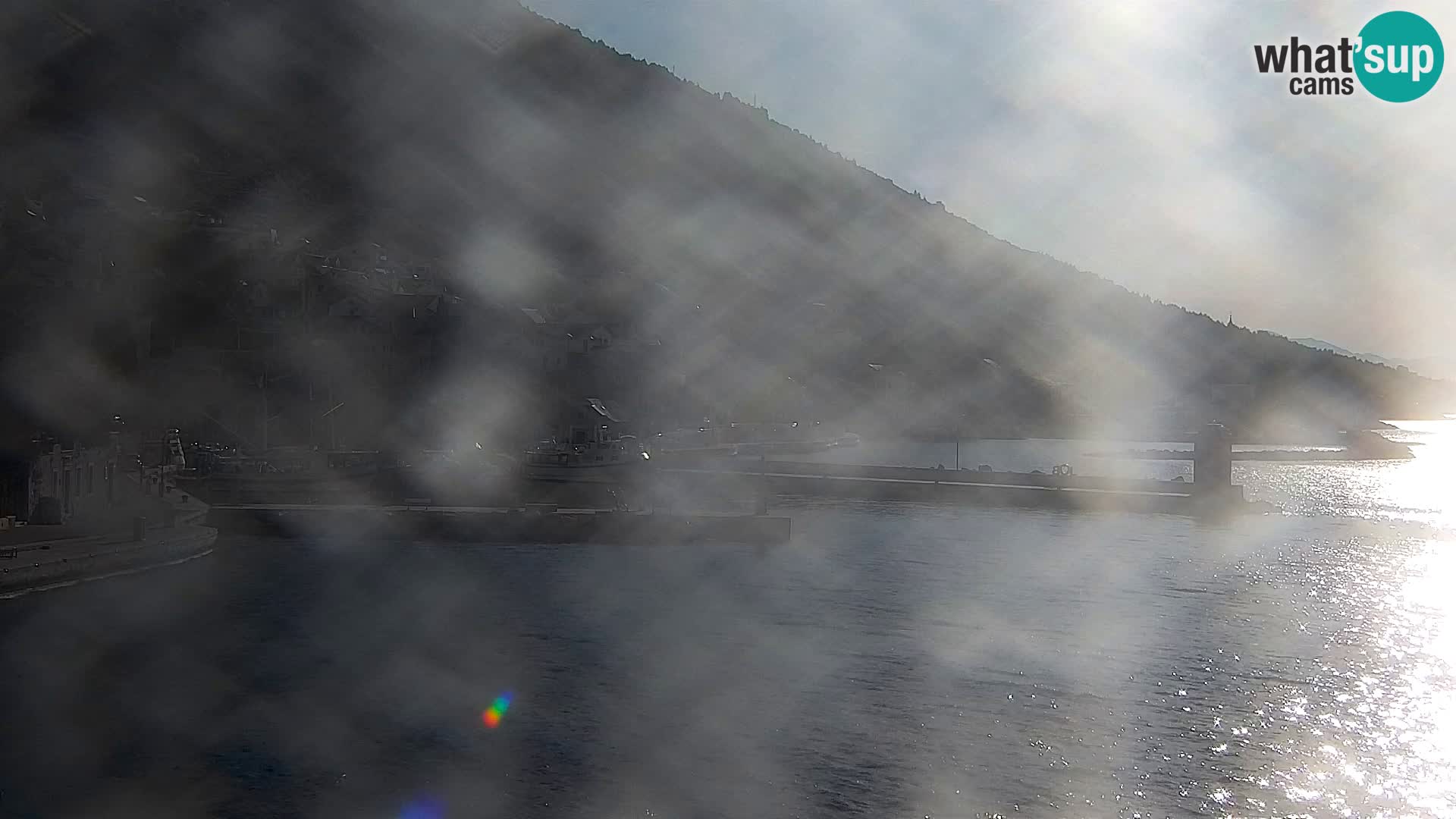 Webcam Bol centre-ville & marina – Vue en direct depuis Bol, île de Brač