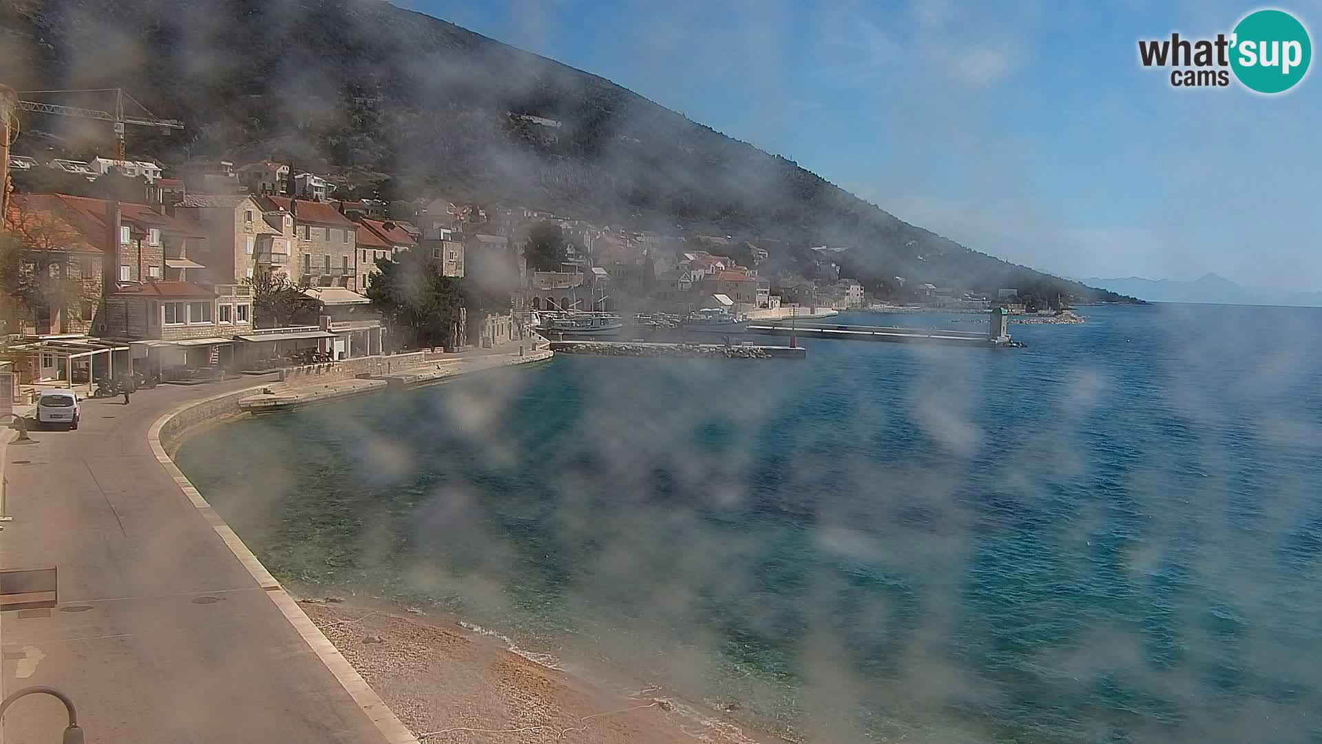 Webcam Bol Centre-Ville & Marina – Vue en direct depuis Bol, île de Brač