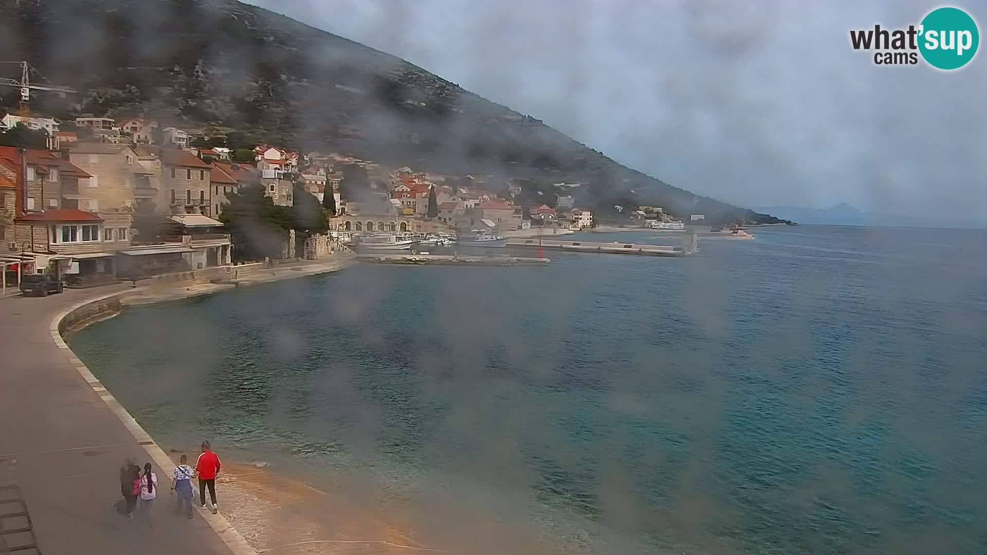 Webcam Bol Centre-Ville & Marina – Vue en direct depuis Bol, île de Brač