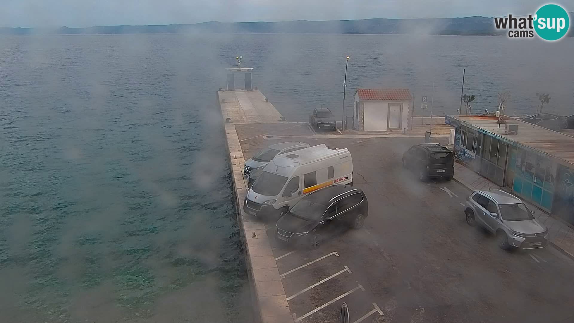 Webcam Bol centre-ville & marina – Vue en direct depuis Bol, île de Brač