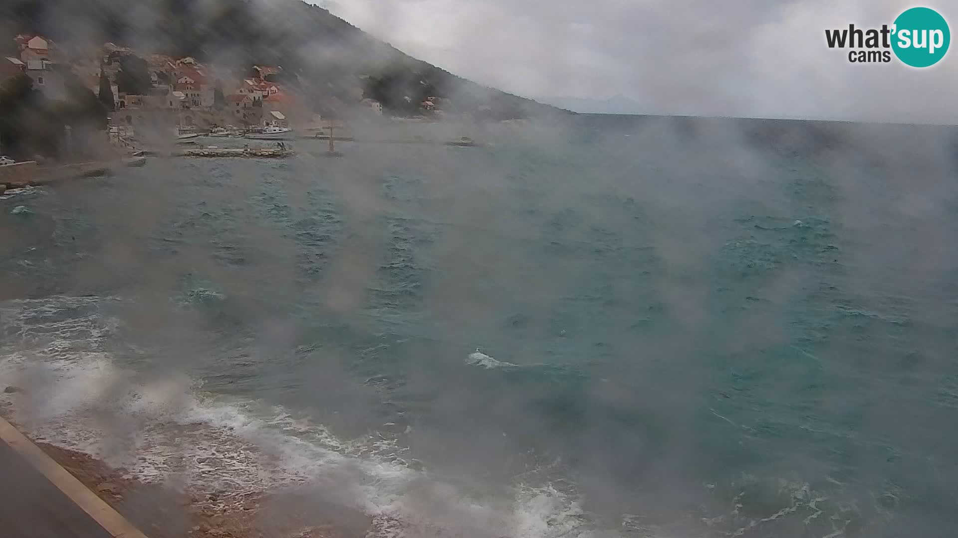 Webcam Bol centre-ville & marina – Vue en direct depuis Bol, île de Brač