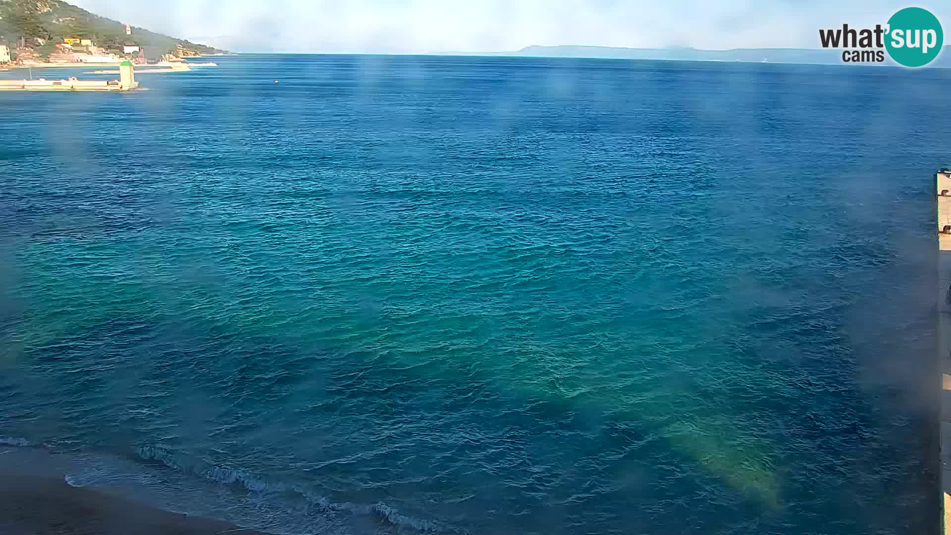 Webcam Bol centre-ville & marina – Vue en direct depuis Bol, île de Brač