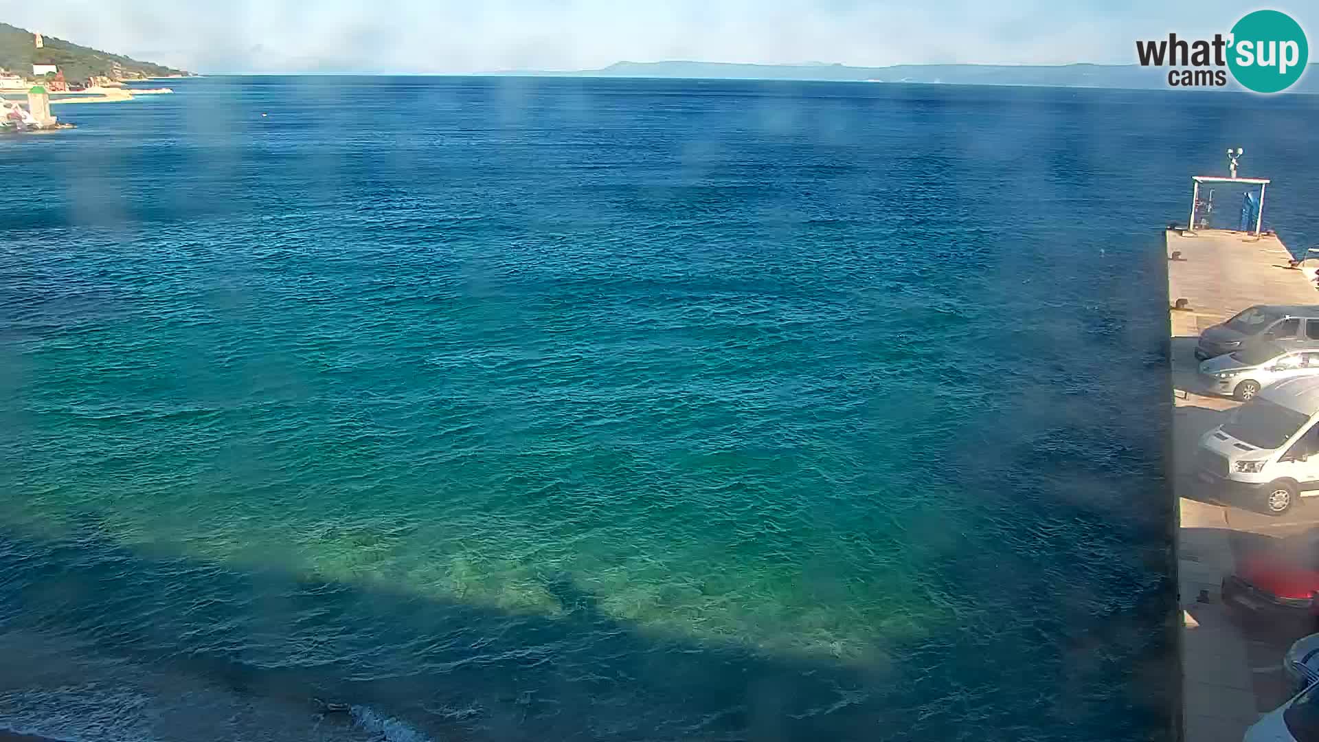 Webcam Bol Centre-Ville & Marina – Vue en direct depuis Bol, île de Brač