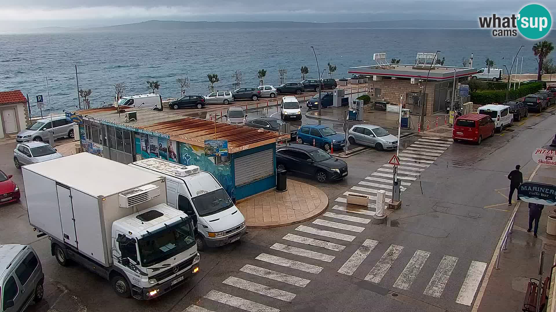 Webcam Bol centre-ville & marina – Vue en direct depuis Bol, île de Brač